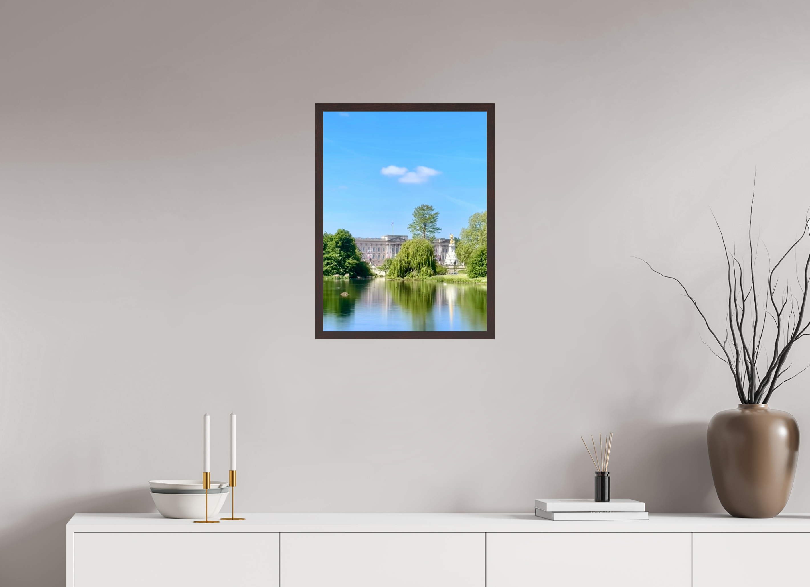 18 x 24″, ArtBox On Aluminum Dibond Buckingham Palace