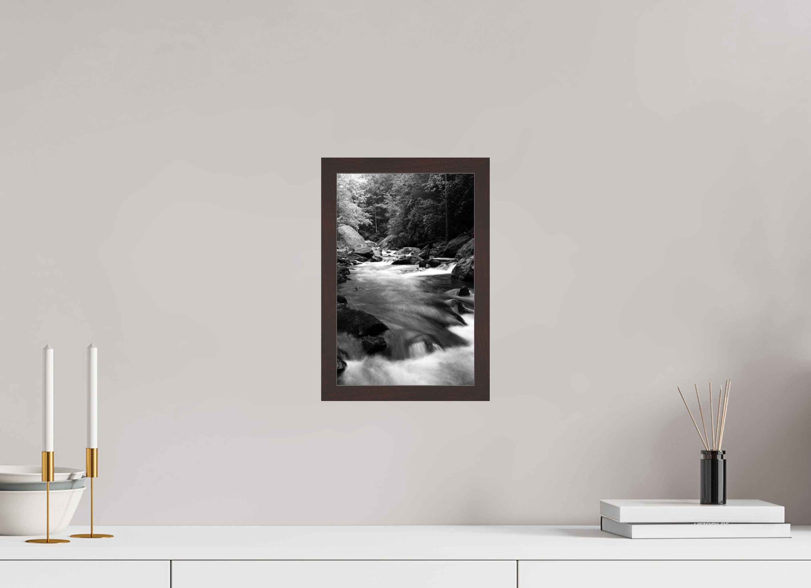 8 x 12″, ArtBox On Aluminum Dibond Tallulah River