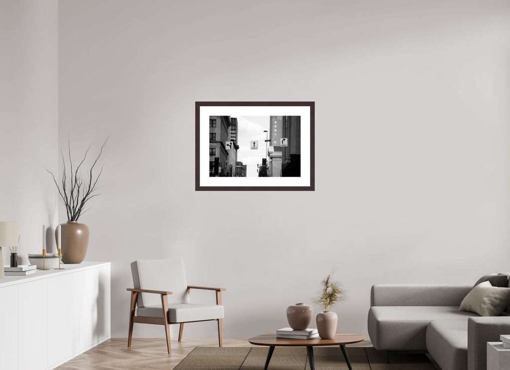 29.6 x 20″, Framed, Alder Brown, B&W Print Only