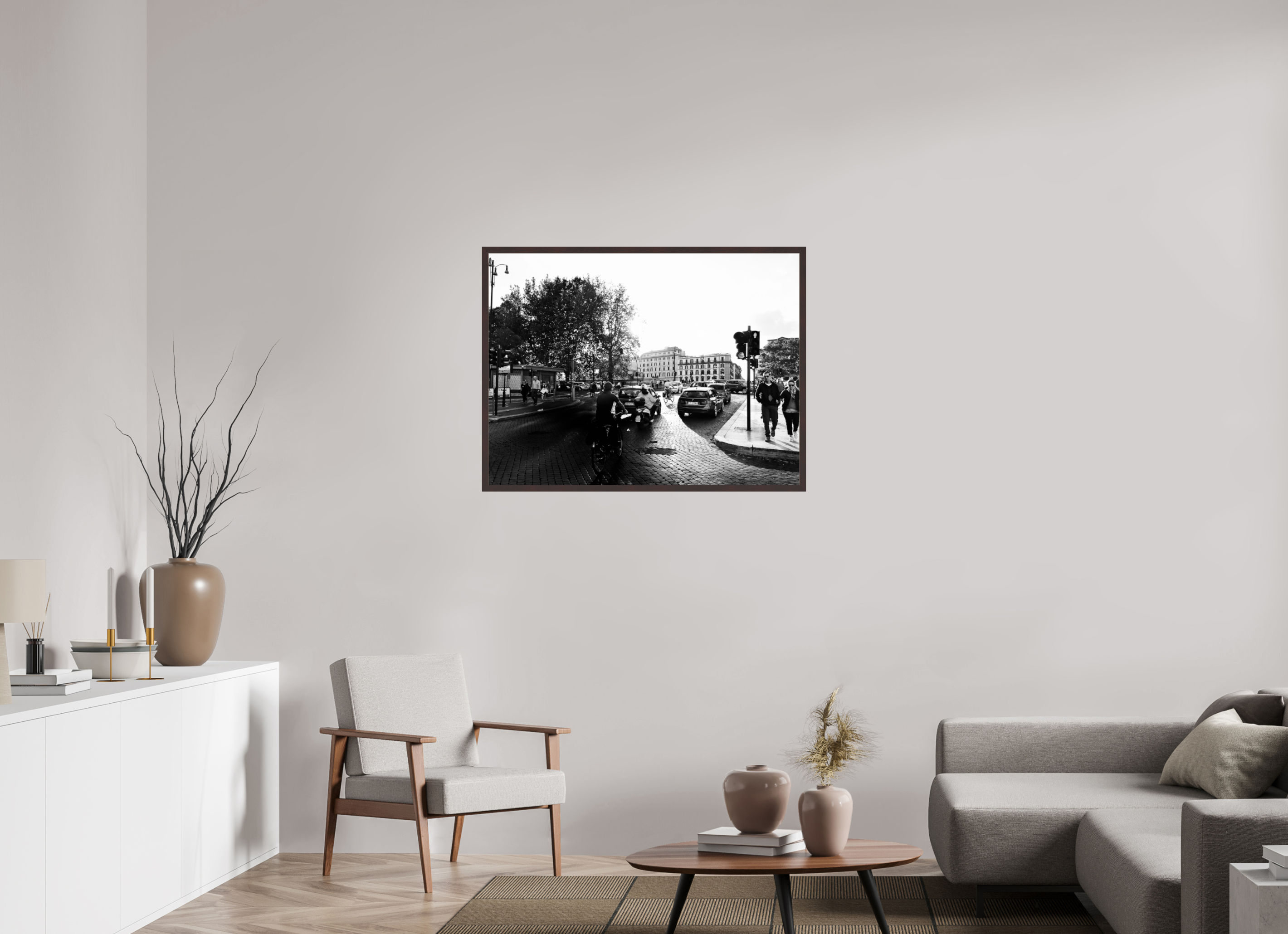 40 x 30″, ArtBox On Aluminum Dibond Near Ponte Cavour
