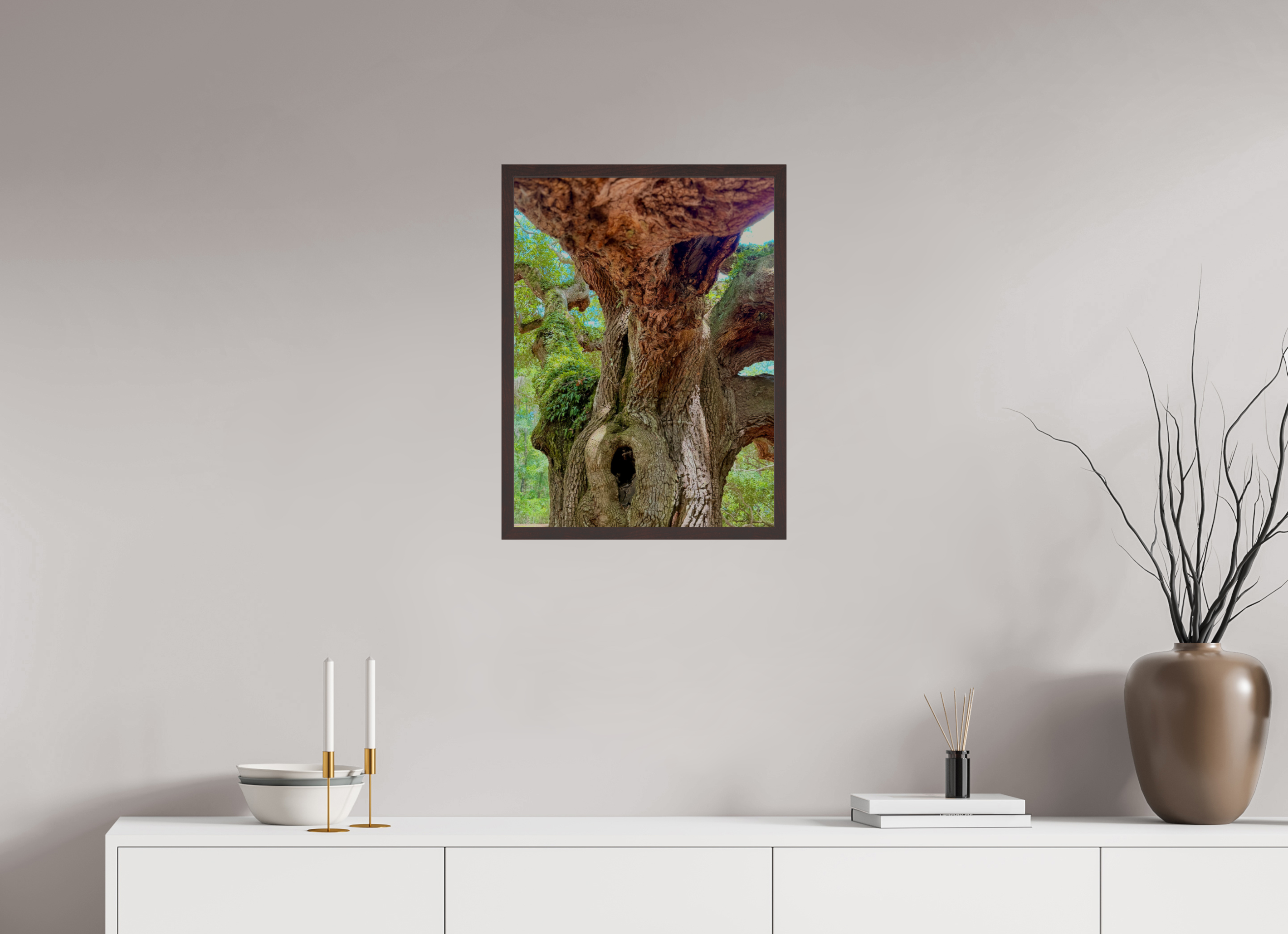 18 x 24″, ArtBox On Aluminum Dibond Angel Oak