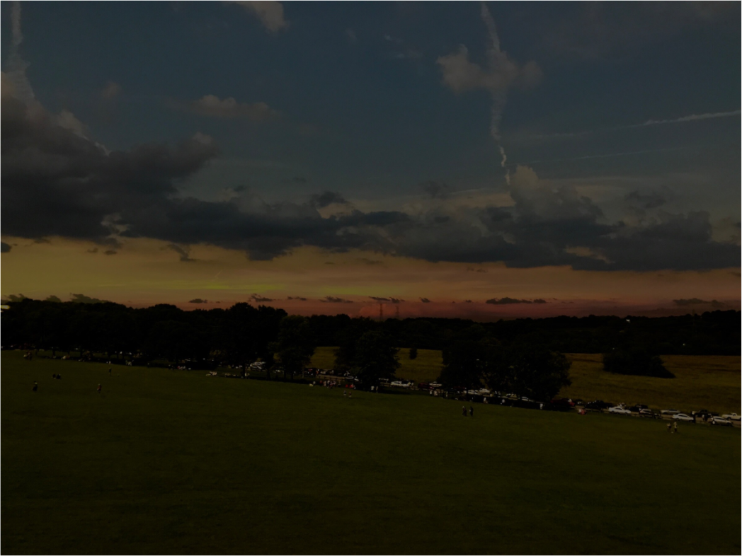 Main image Solar Eclipse as Seen from Percy Priest Damn