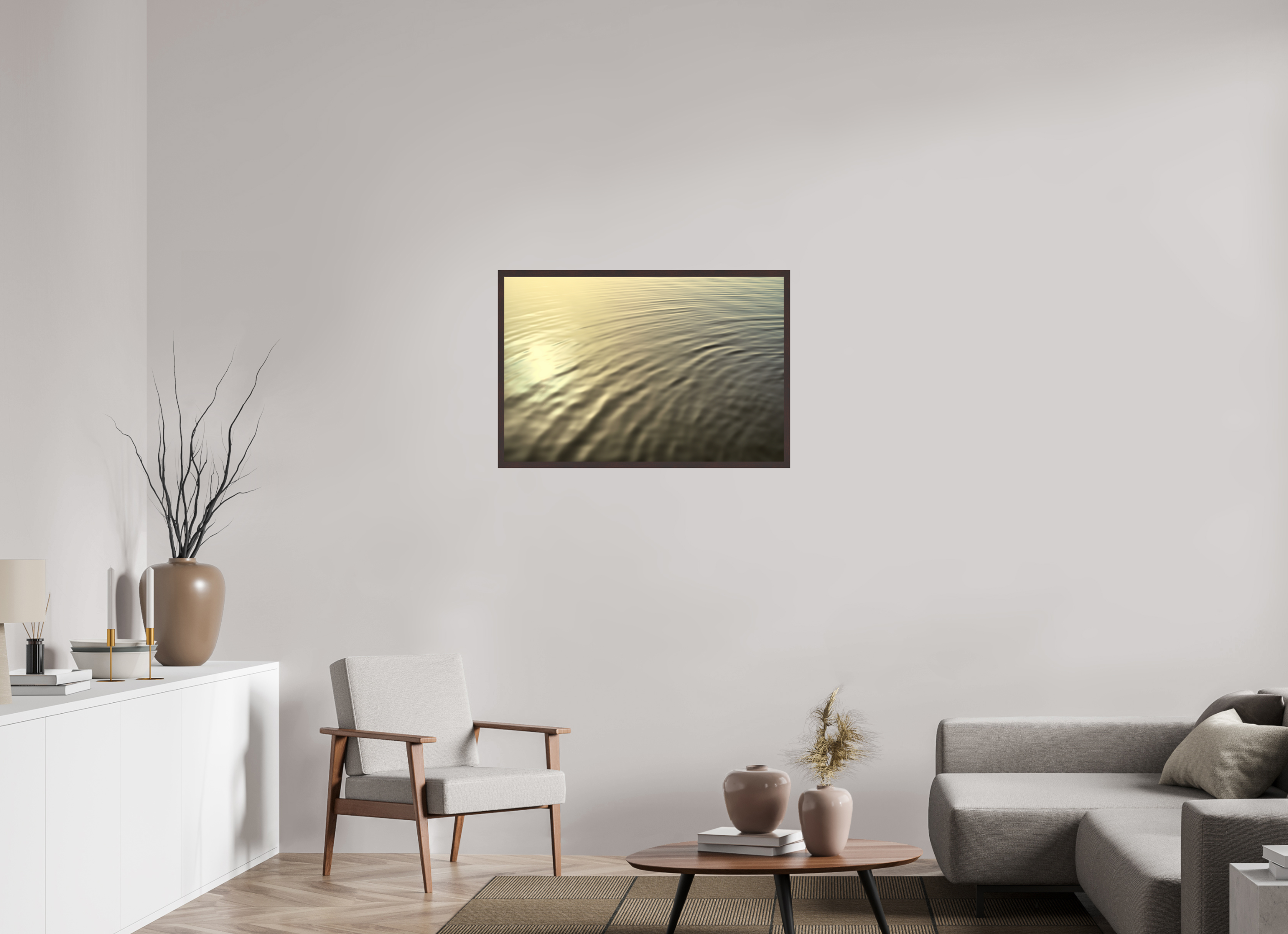 36 x 24″, ArtBox On Aluminum Dibond Water Ripples