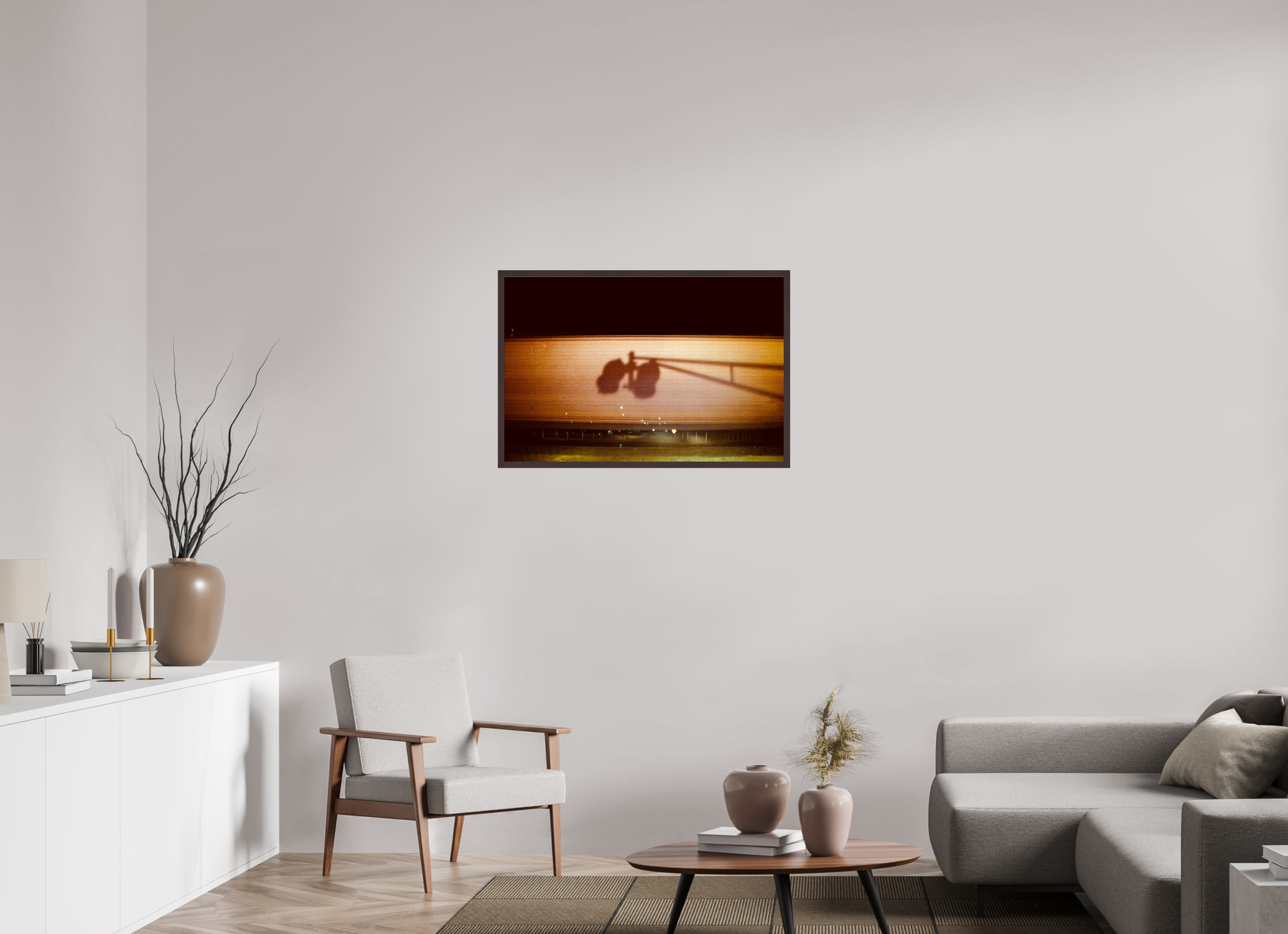 36 x 24″, ArtBox On Aluminum Dibond Ghost Train