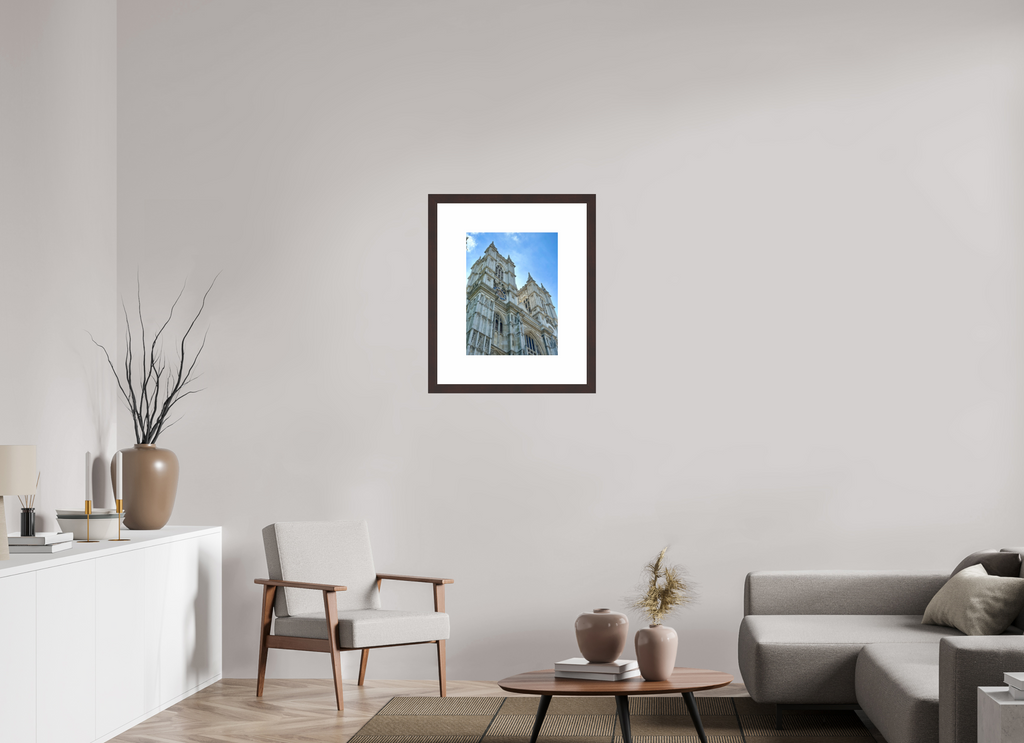 15 x 20″, Framed, Alder Brown, Color Print Westminster Abbey