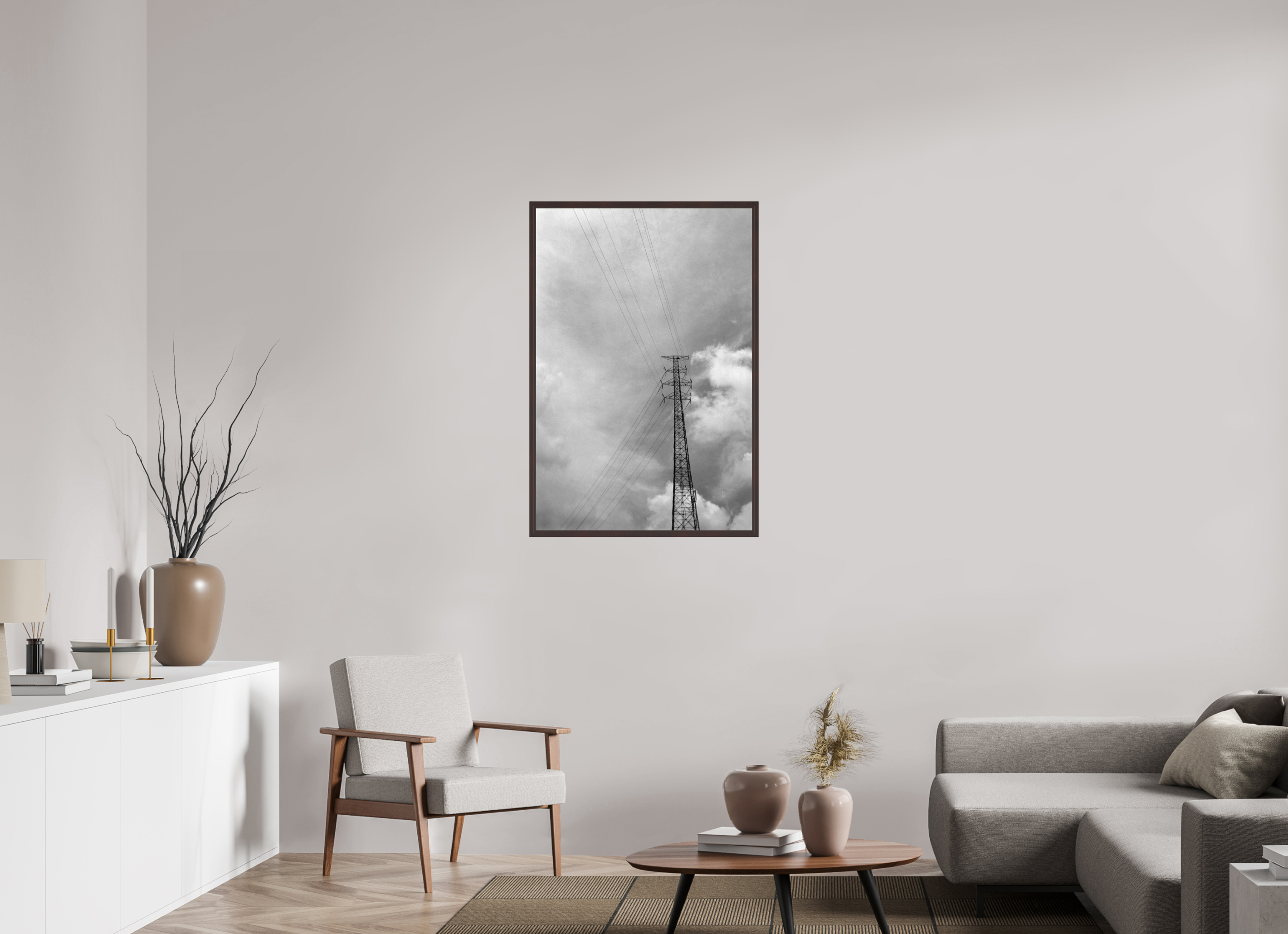 28 x 41.5″, ArtBox On Aluminum Dibond Lines at Bend