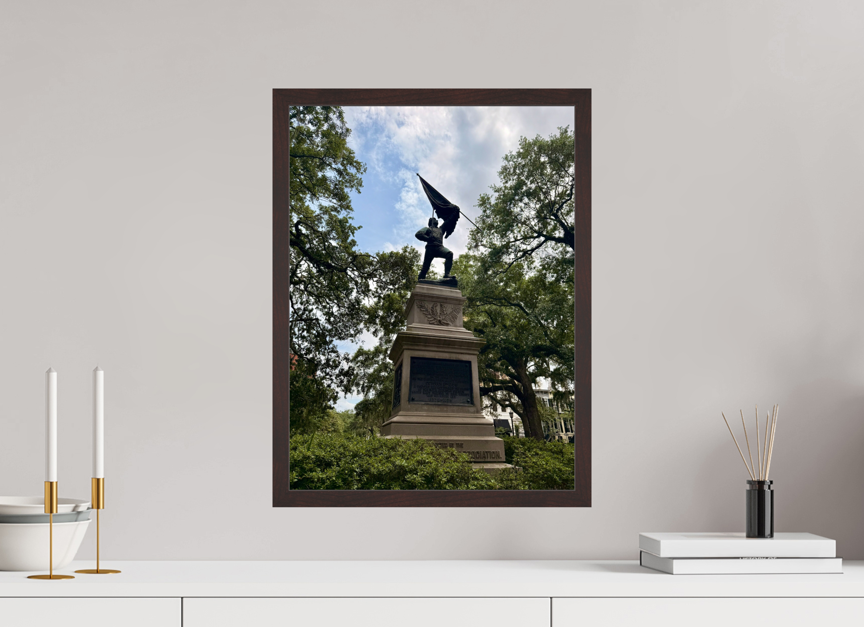15 x 20″, ArtBox On Aluminum Dibond Madison Square