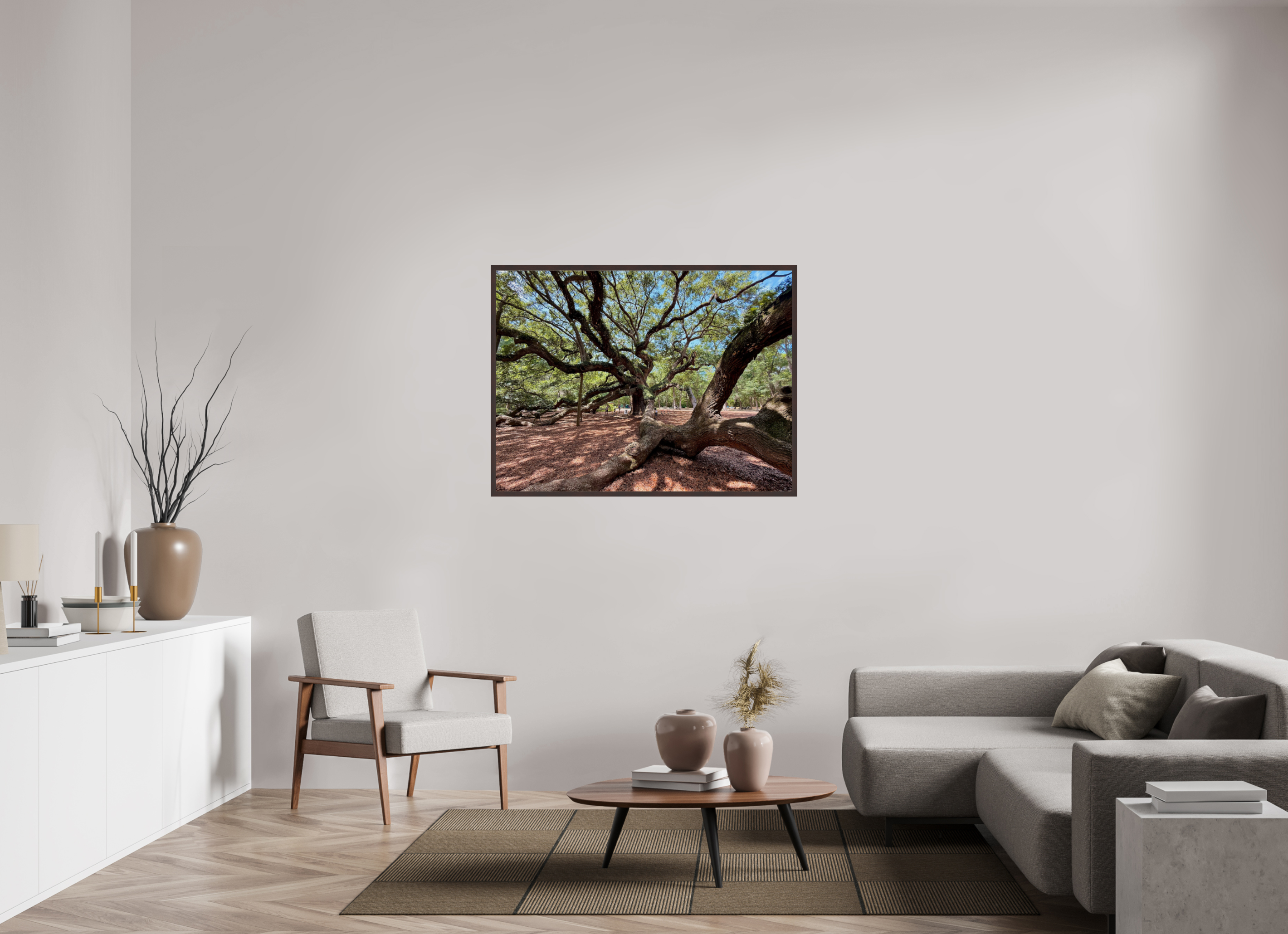 48 x 36″, ArtBox On Aluminum Dibond Angel Oak