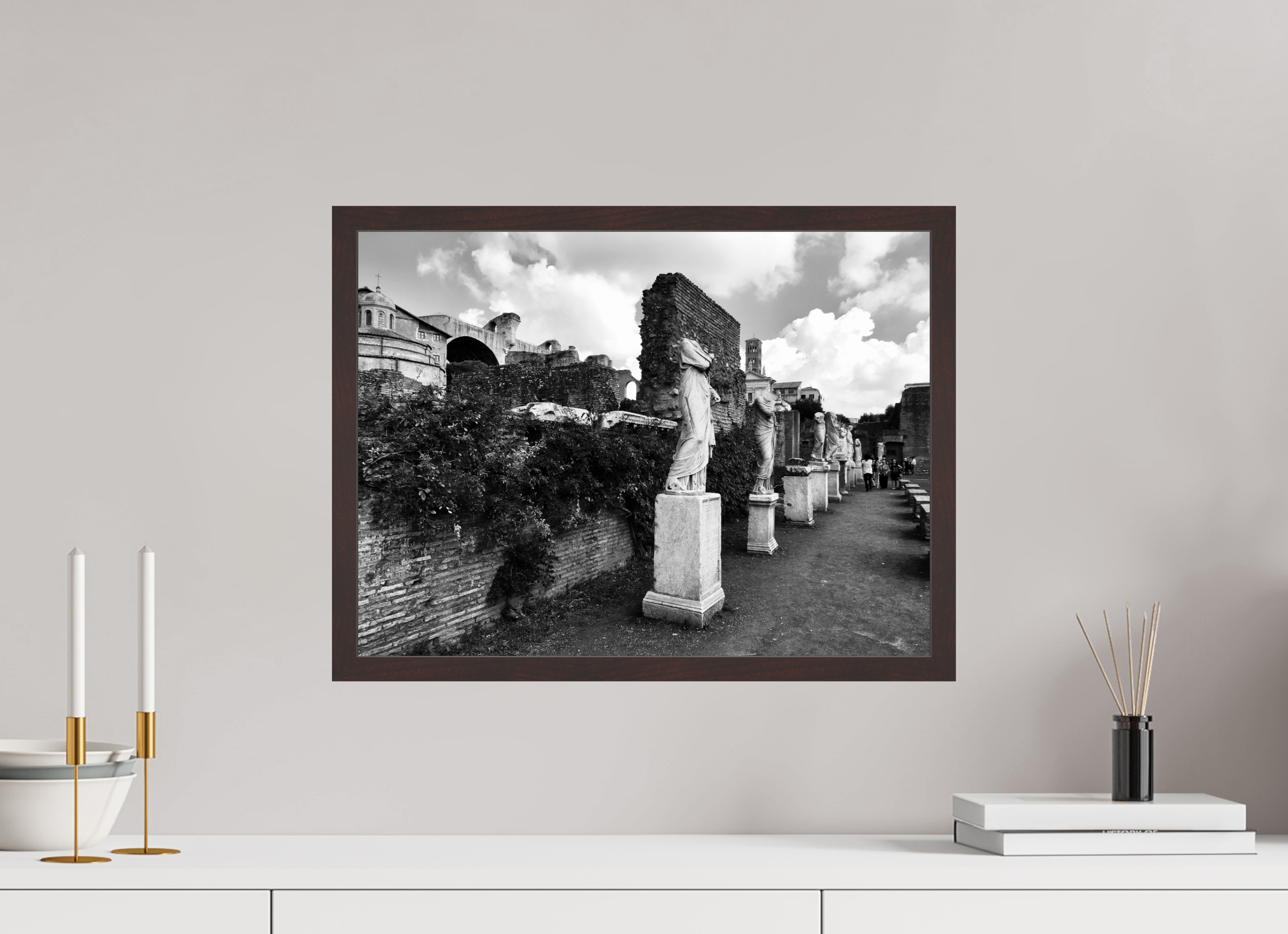 20 x 15″, ArtBox On Aluminum Dibond Forum Ruins