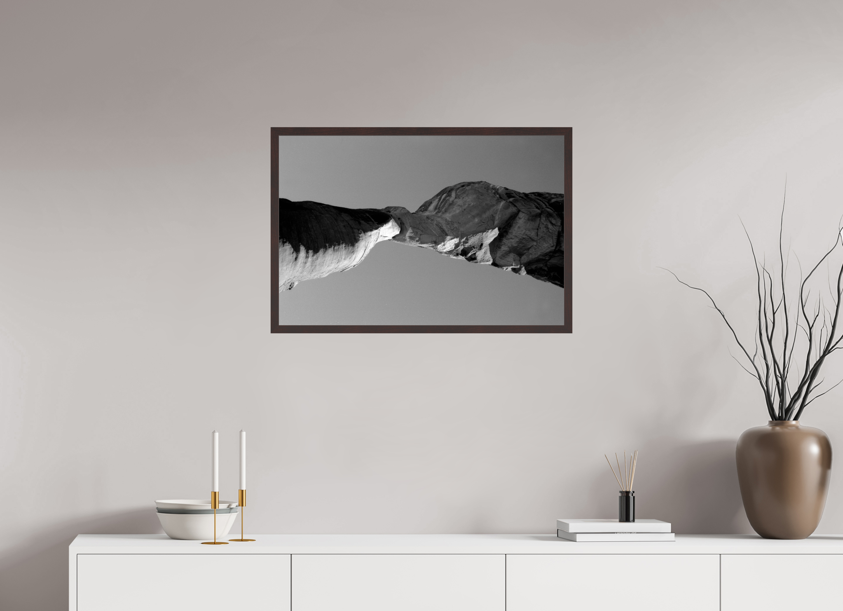 29.7 x 20″, ArtBox On Aluminum Dibond Beneath Delicate Arch