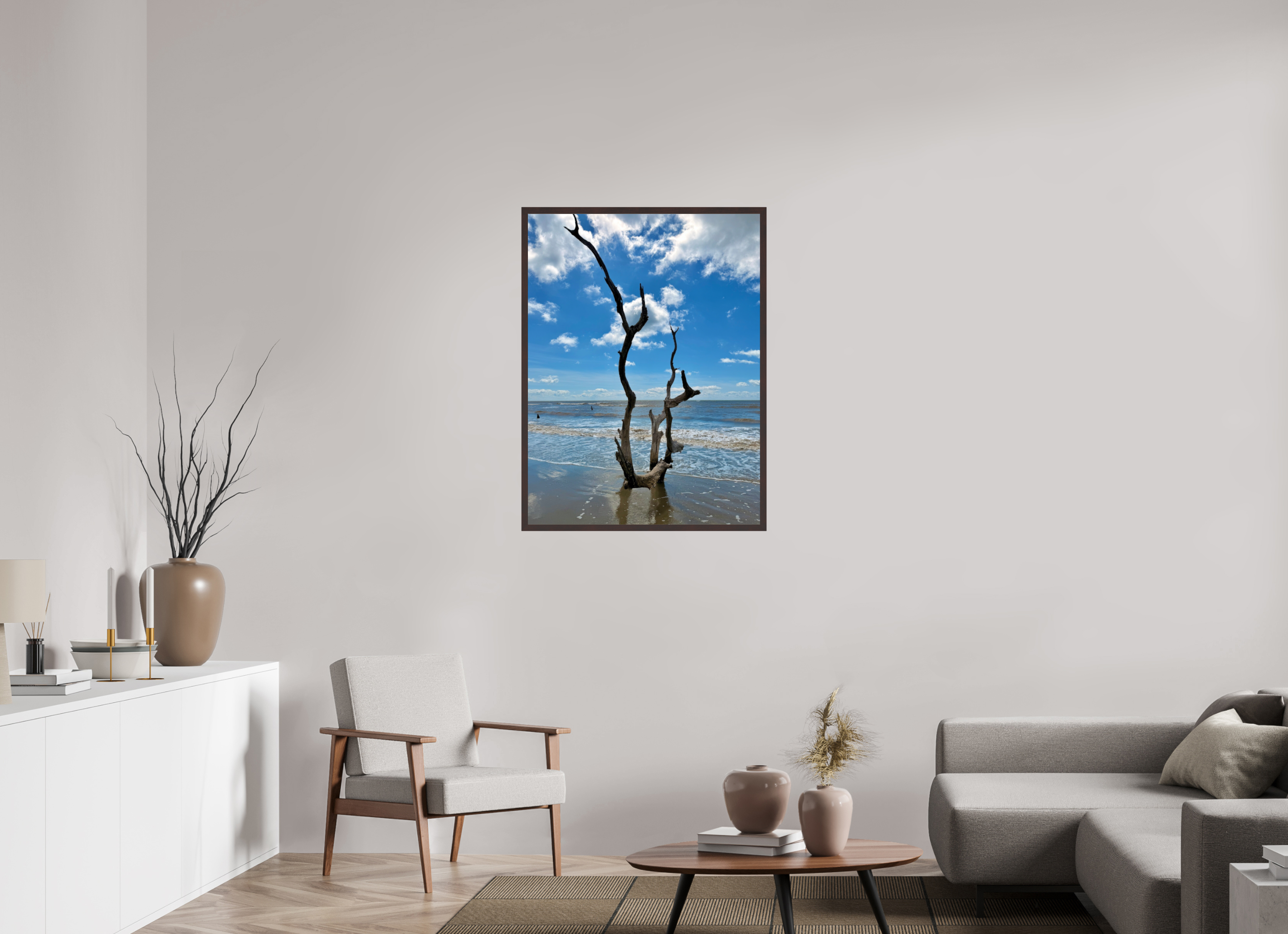 30 x 40″, ArtBox On Aluminum Dibond Tree at Capers Island