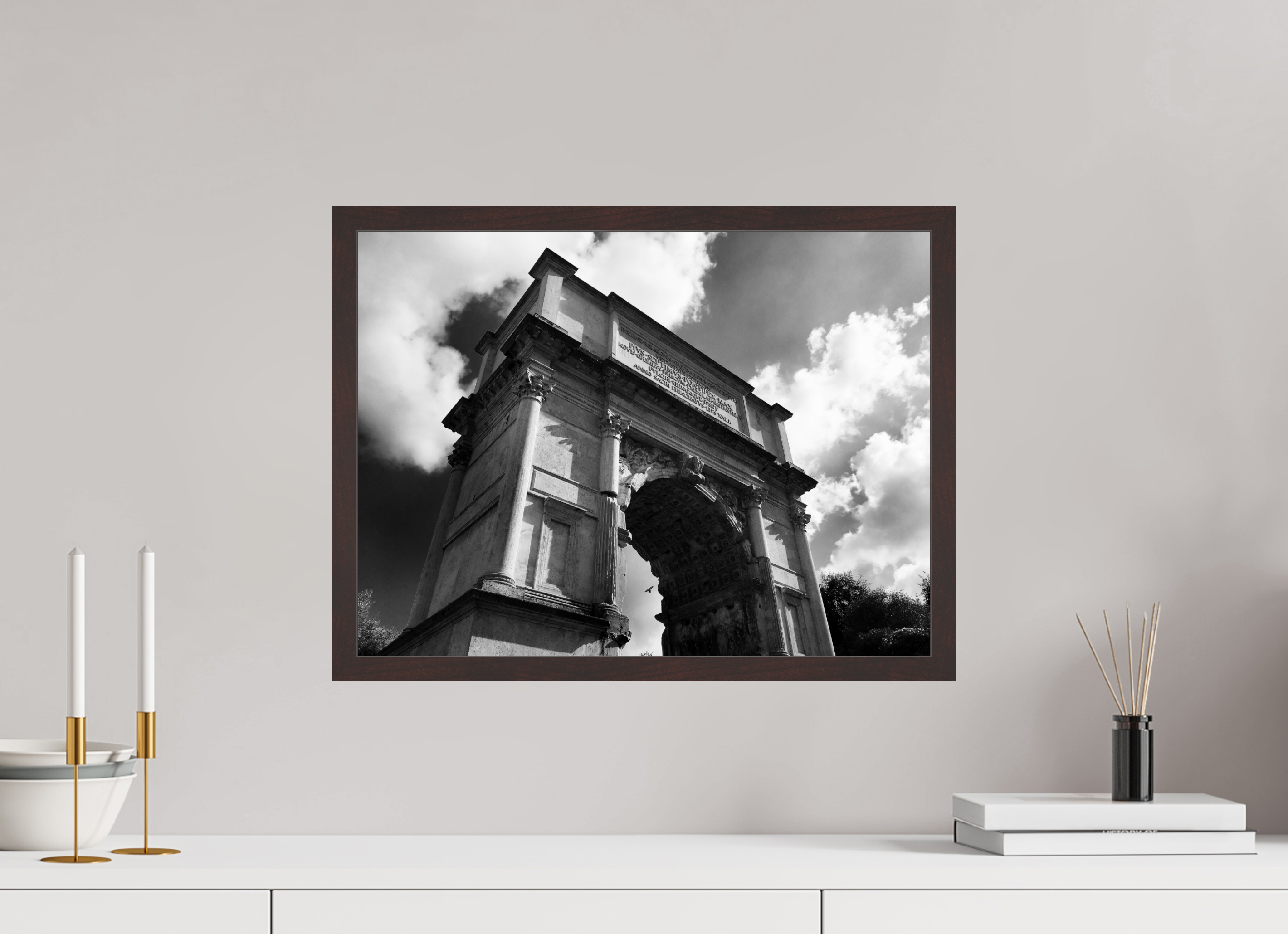20 x 15″, ArtBox On Aluminum Dibond Arch of Titus