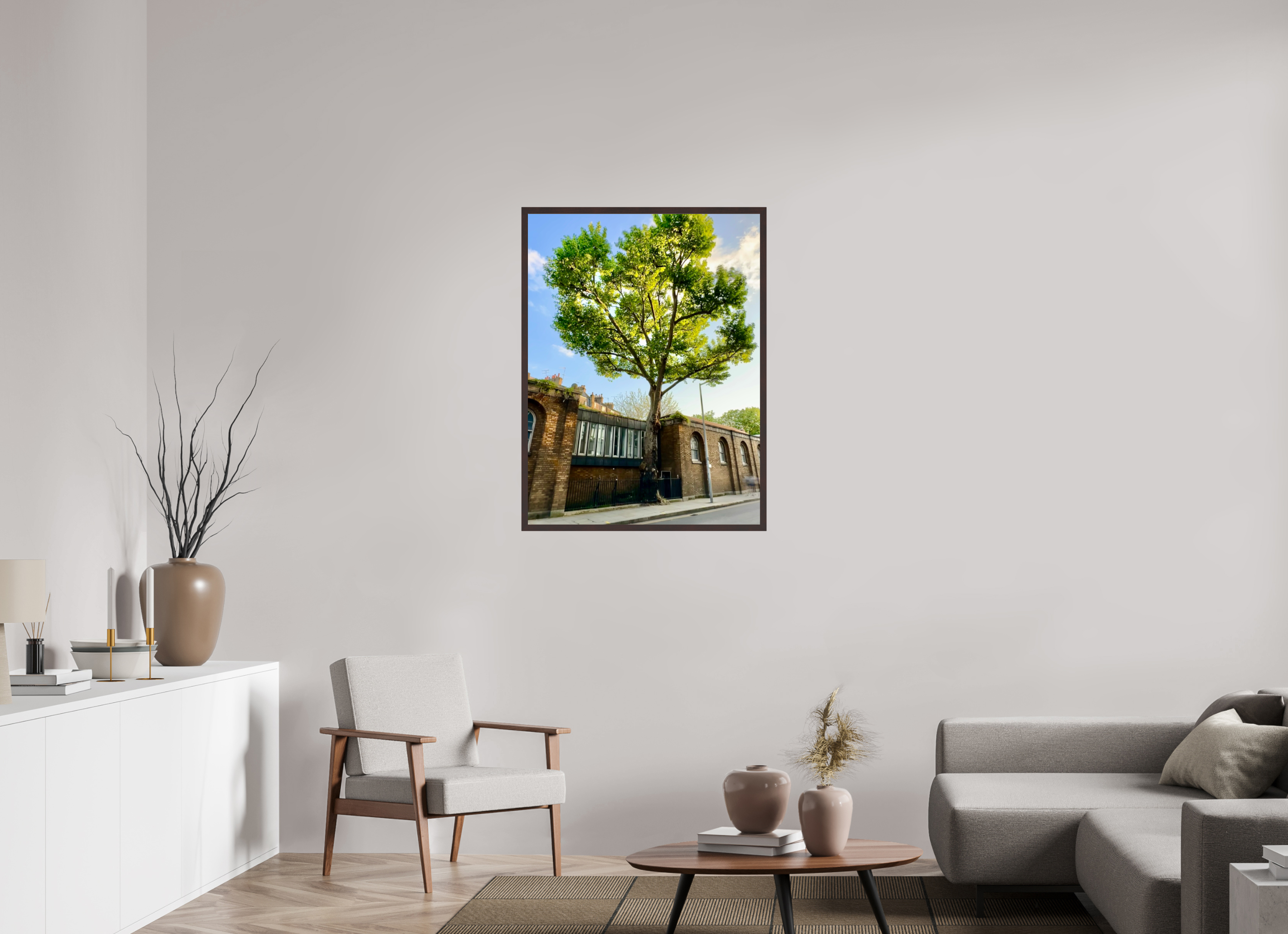 30 x 40″, ArtBox On Aluminum Dibond Respect for a Tree