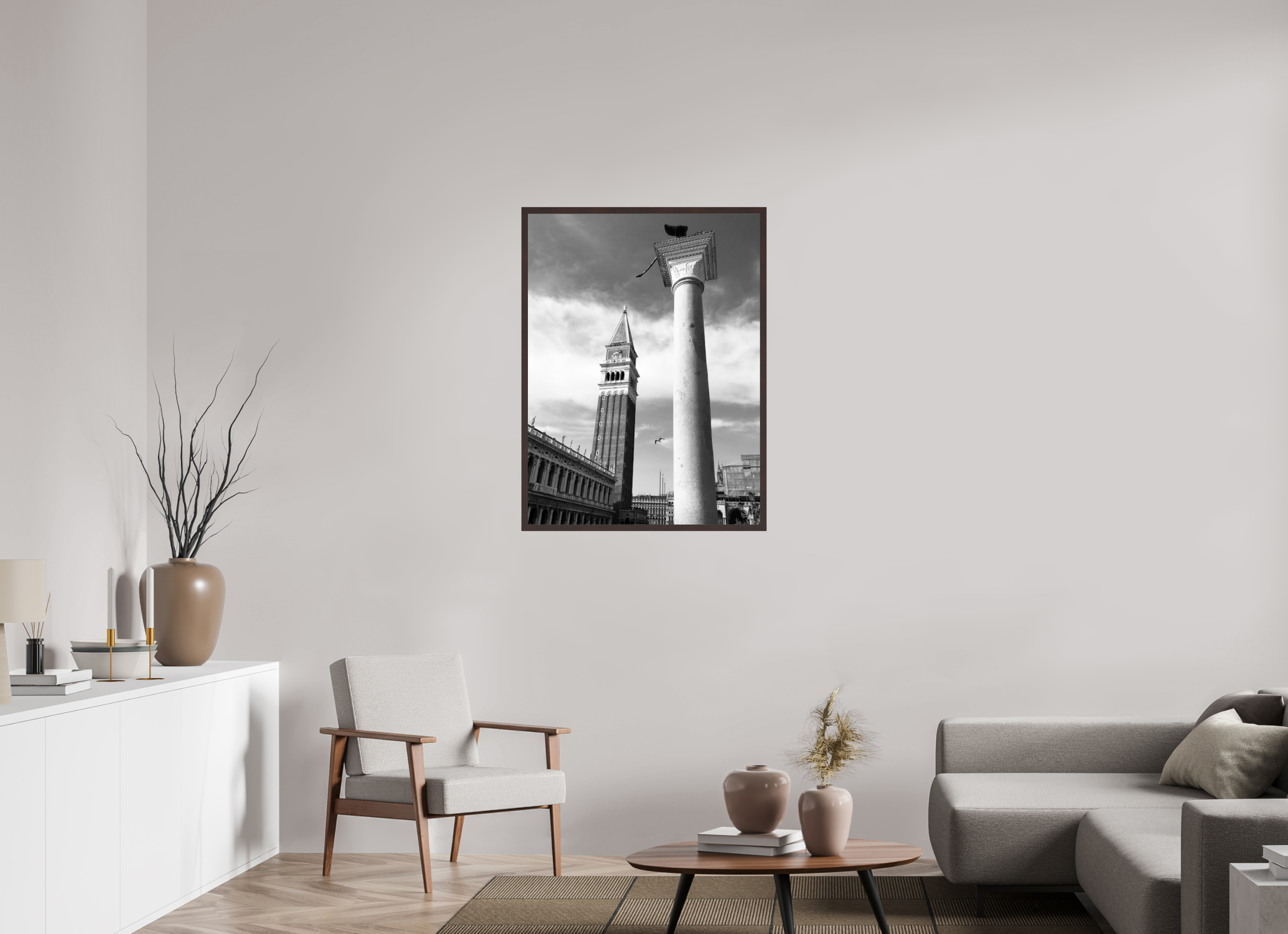 30 x 40″, ArtBox On Aluminum Dibond Piazzetta San Marco
