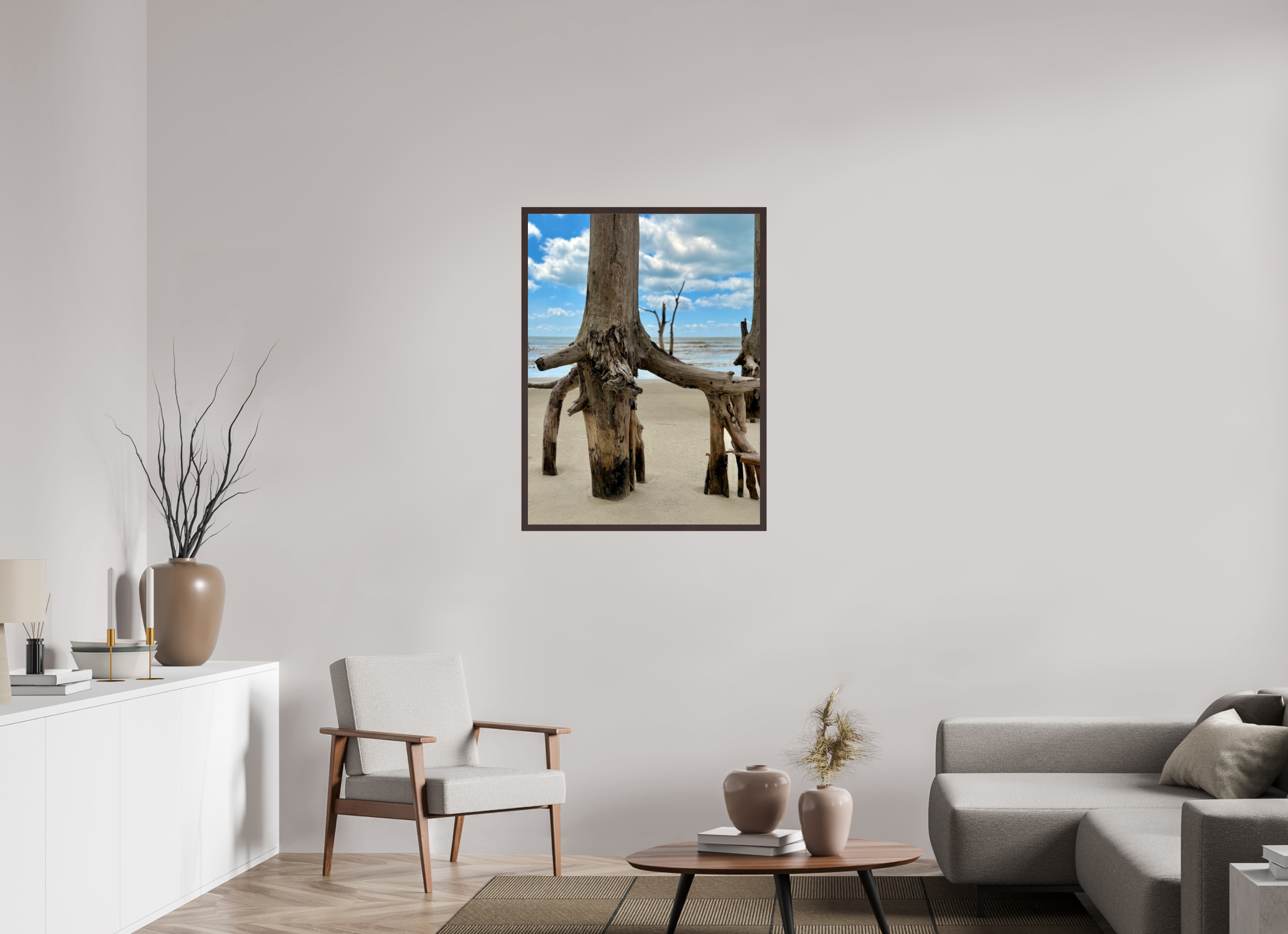 30 x 40″, ArtBox On Aluminum Dibond Tree at Capers Island