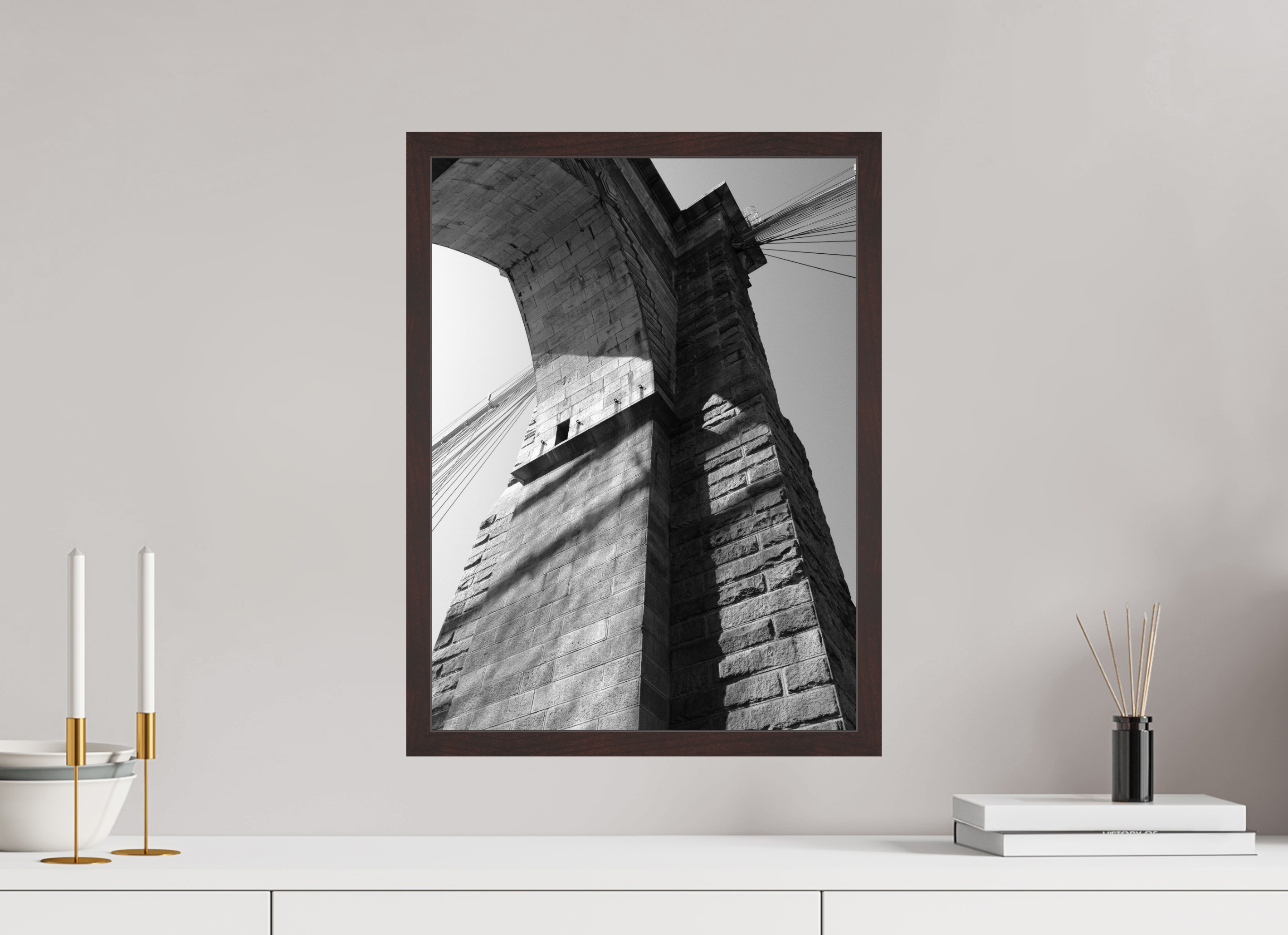 15 x 20″, ArtBox On Aluminum Dibond Brooklyn Bridge, View 3