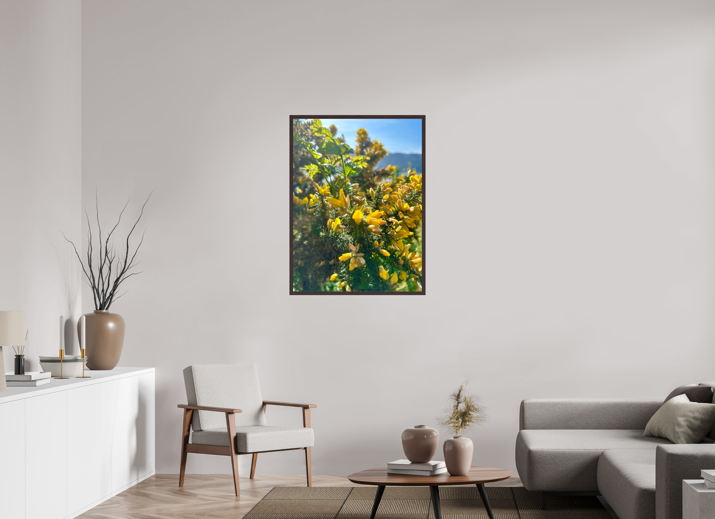 30 x 40″, ArtBox On Aluminum Dibond Gorse