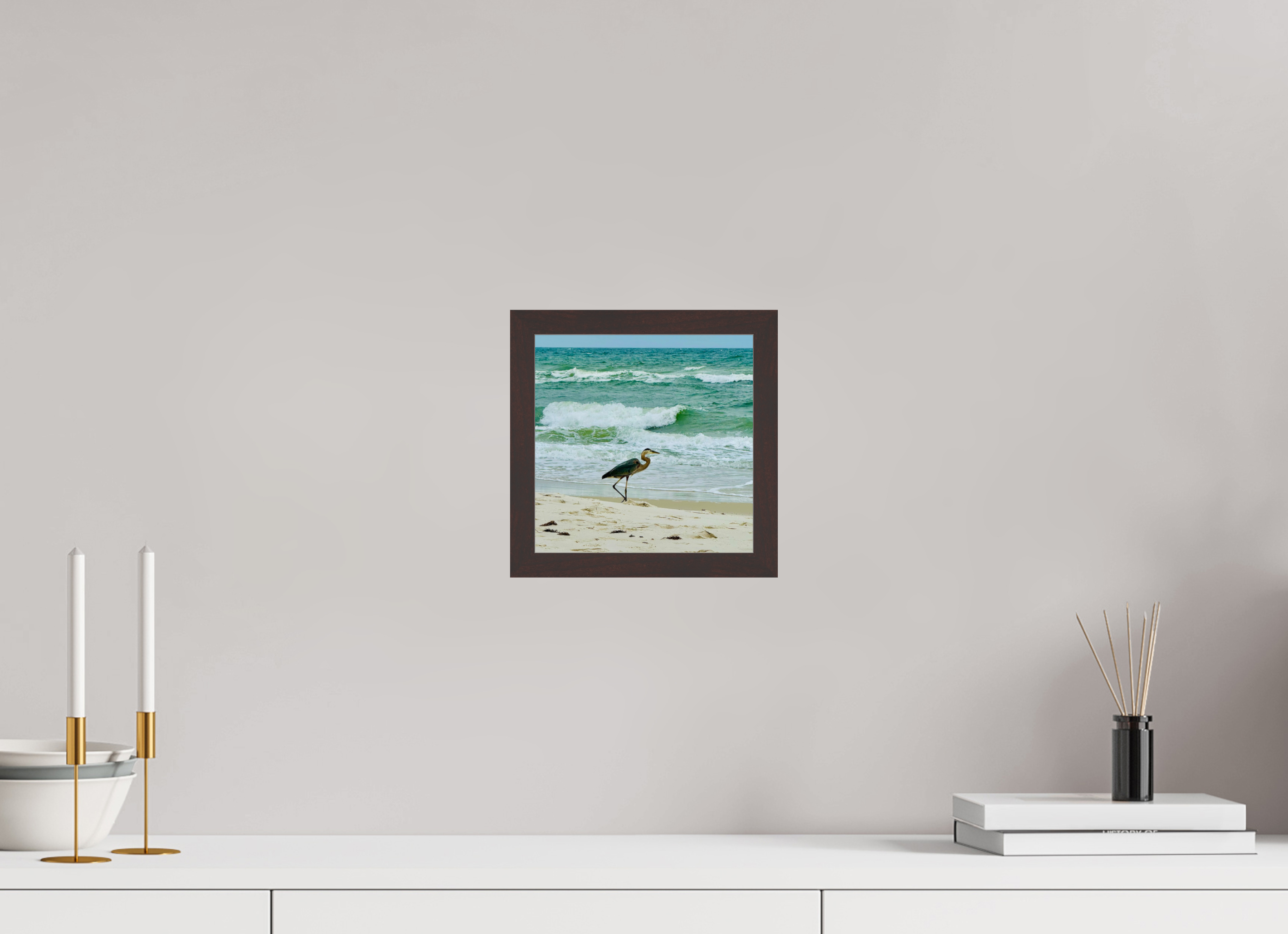 8 x 8″, ArtBox On Aluminum Dibond Crane