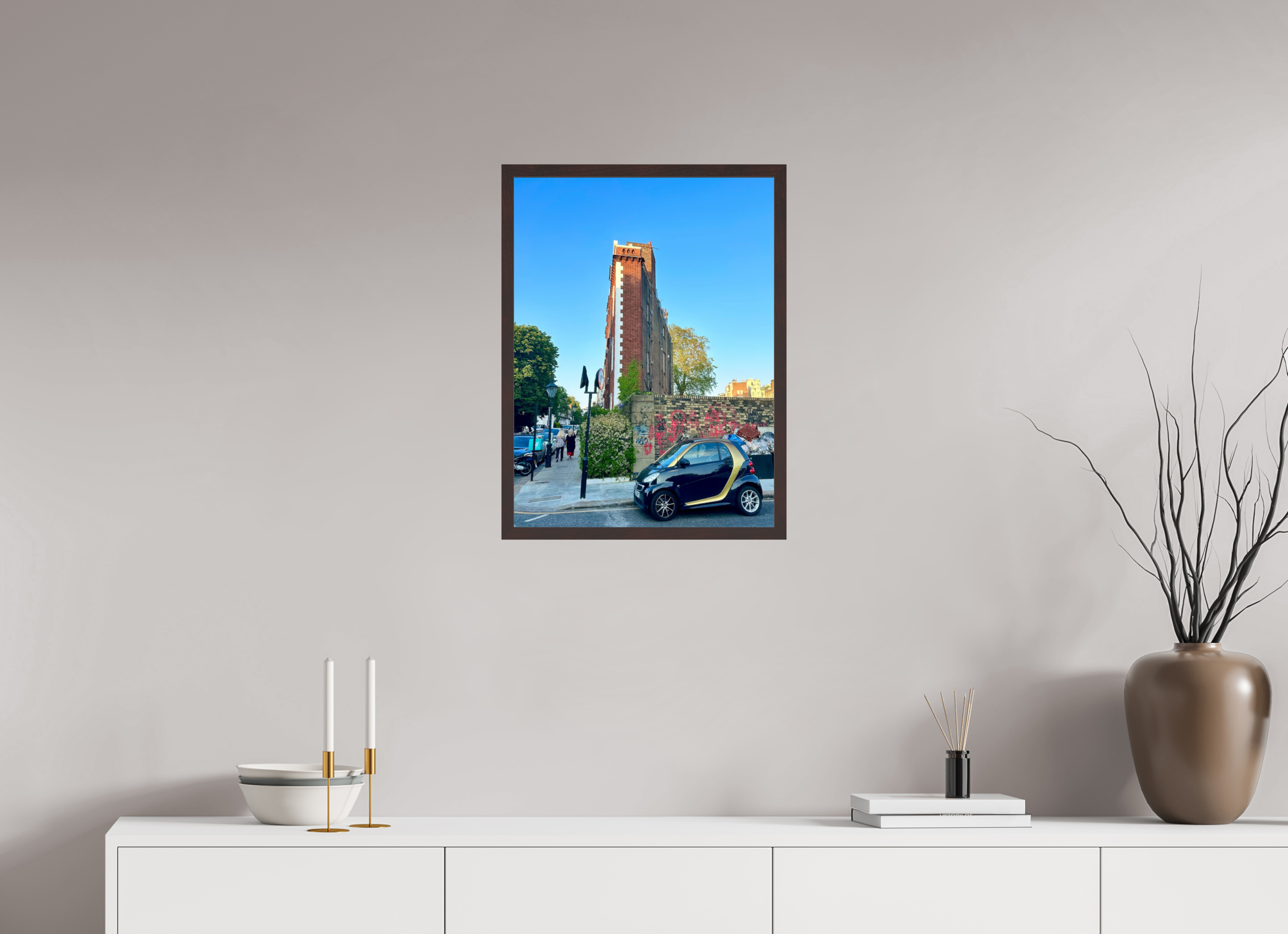 18 x 24″, ArtBox On Aluminum Dibond A Corner In Chelsea