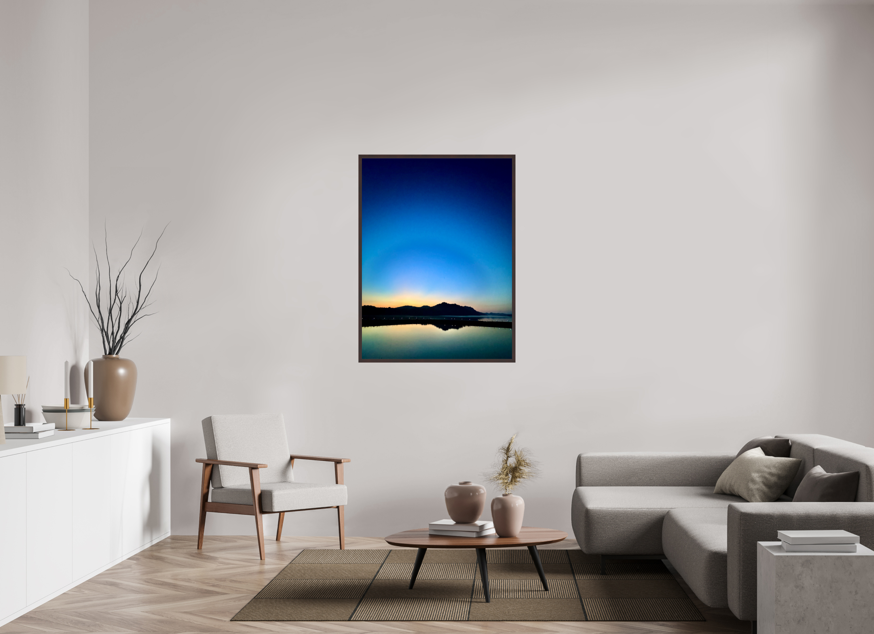 36 x 48″, ArtBox On Aluminum Dibond Dusk, Cordell Hull Reservoir