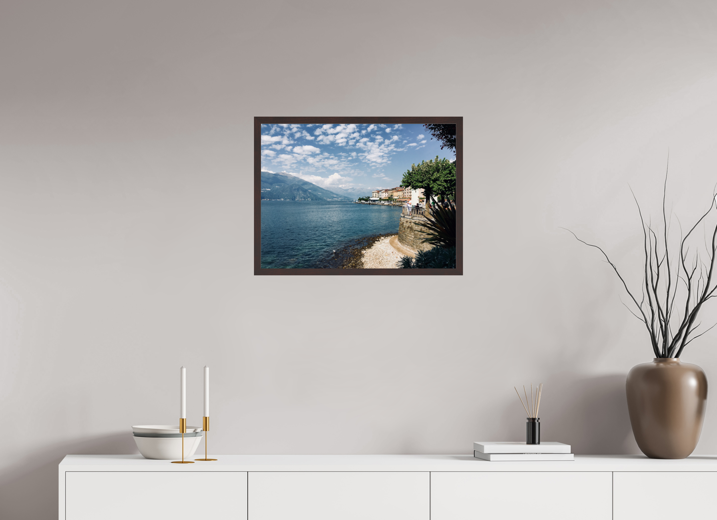 24 x 18″, ArtBox On Aluminum Dibond View from Bellagio