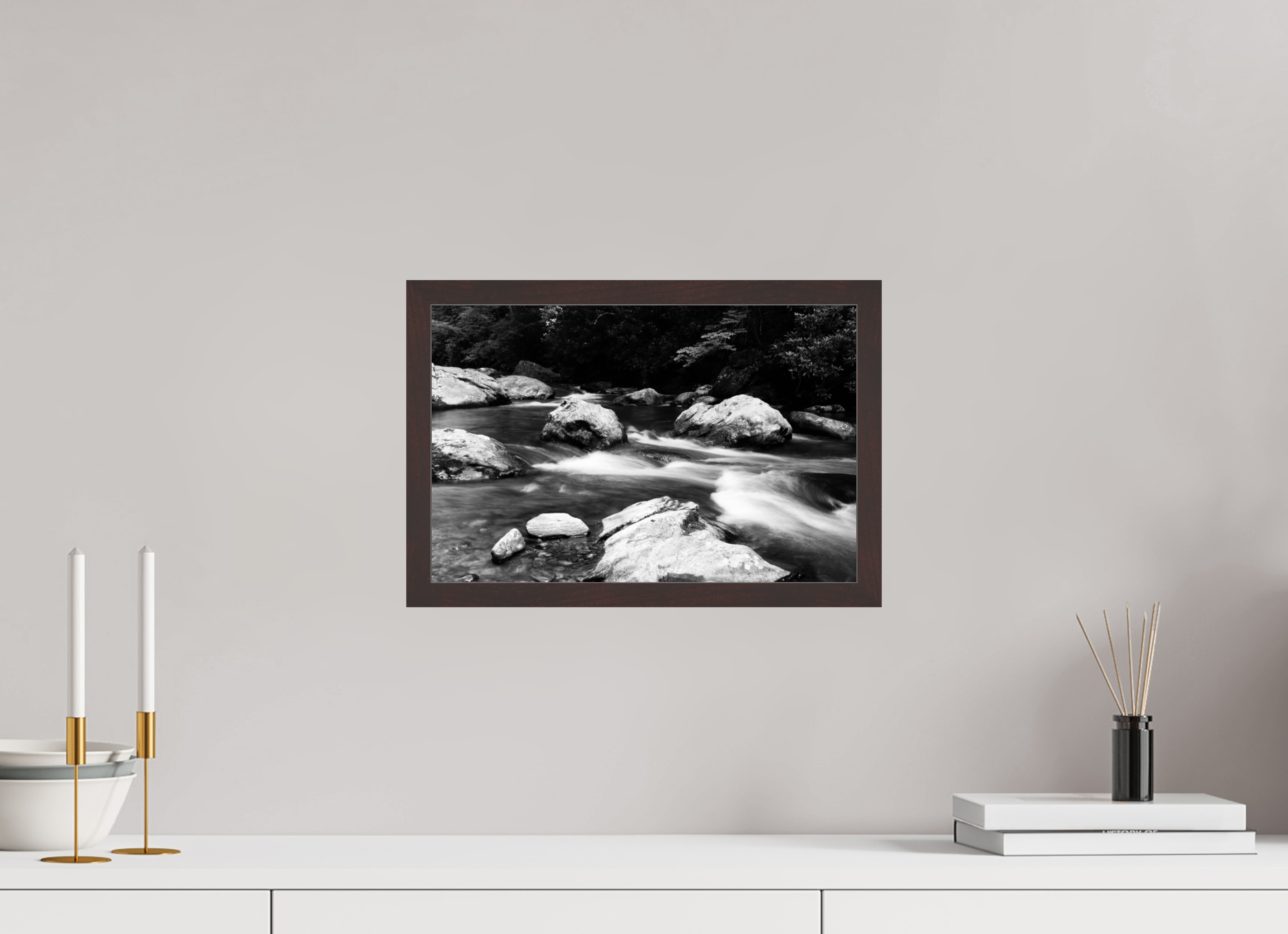 15 x 10″, ArtBox On Aluminum Dibond Tallulah River