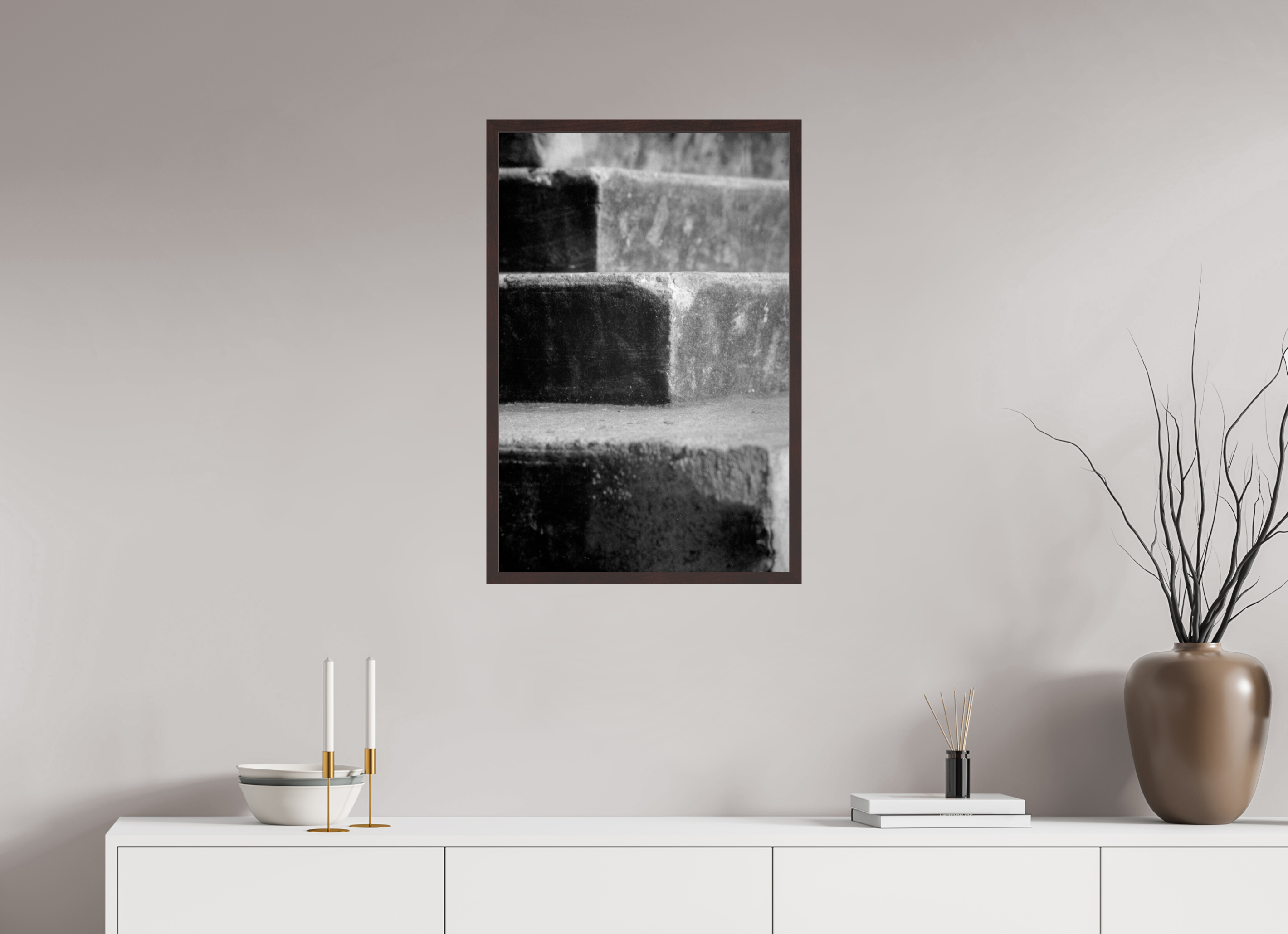 20 x 30″, ArtBox On Aluminum Dibond Steps