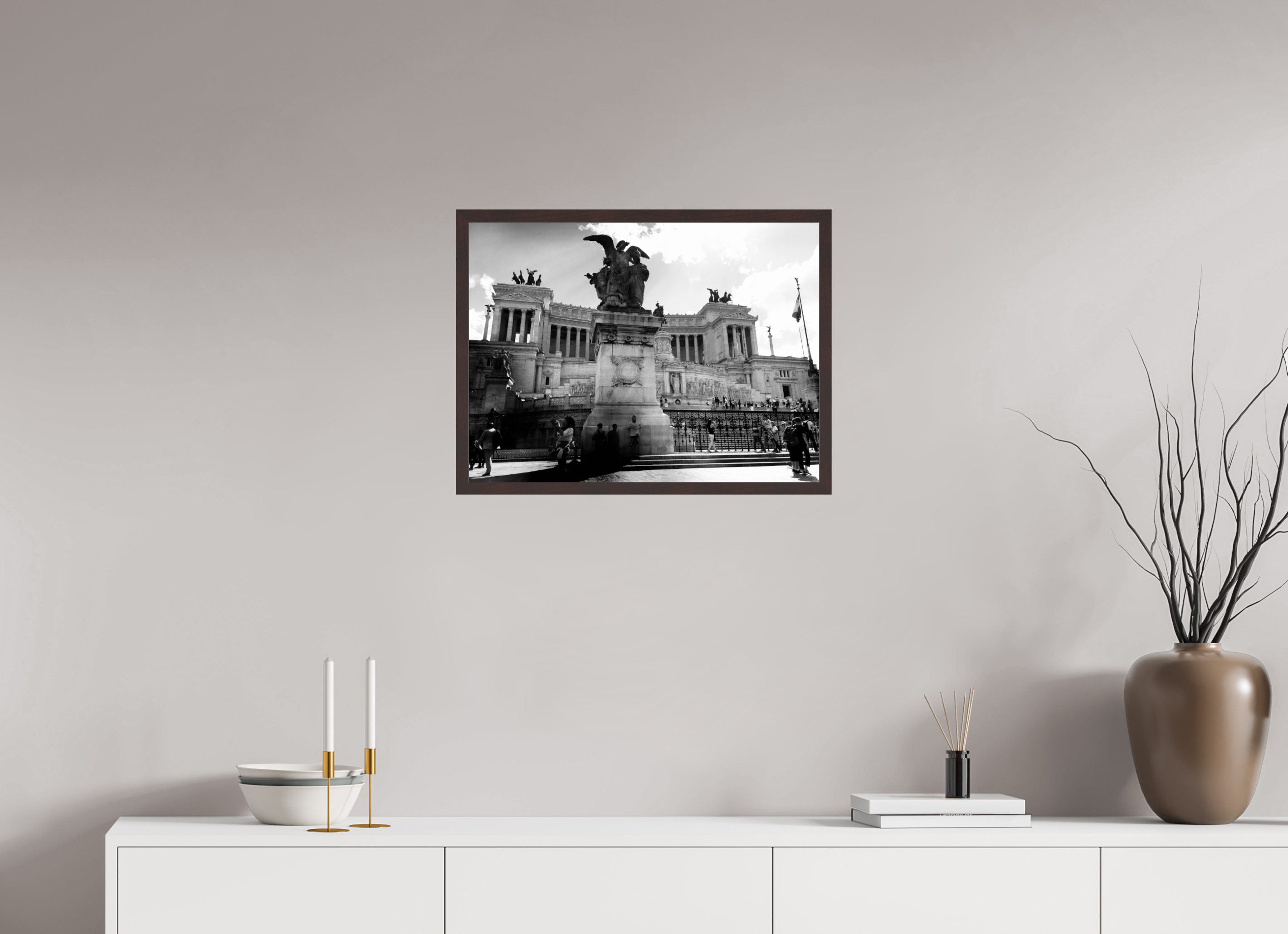 24 x 18″, ArtBox On Aluminum Dibond Altere della Patria