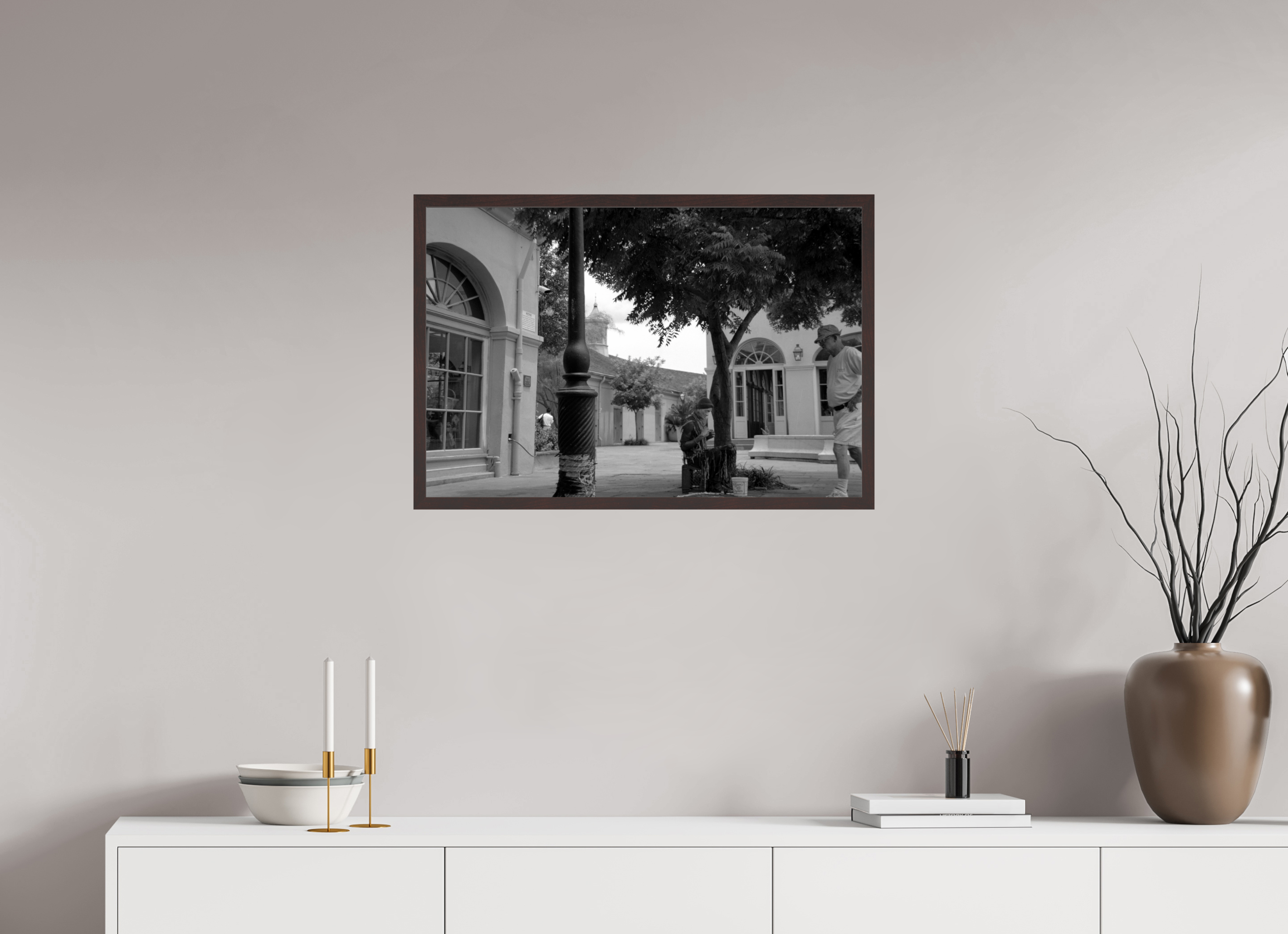 29.7 x 20″, ArtBox On Aluminum Dibond New Orleans Scene