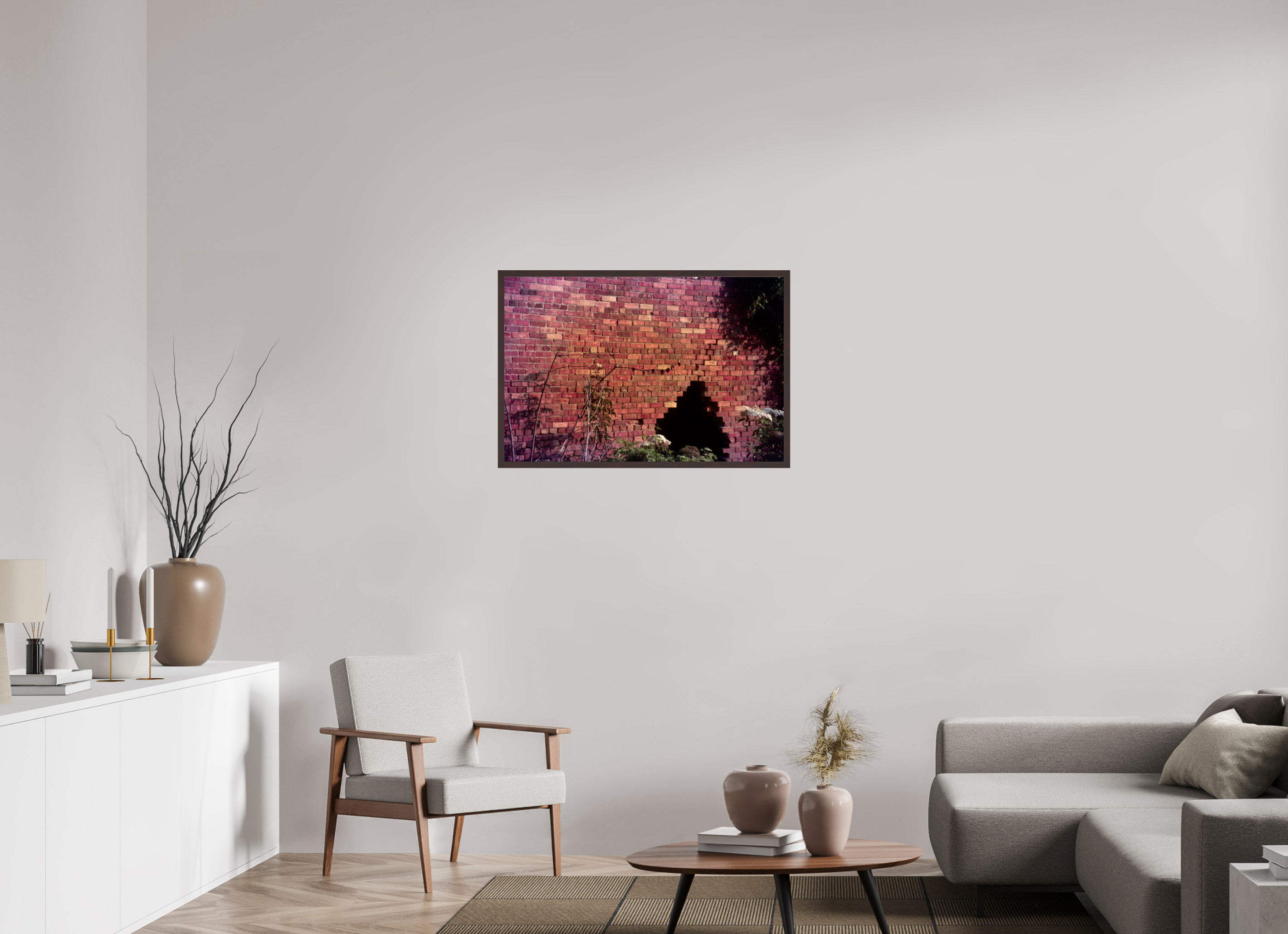 36 x 24″, ArtBox On Aluminum Dibond A Hole In the Wall
