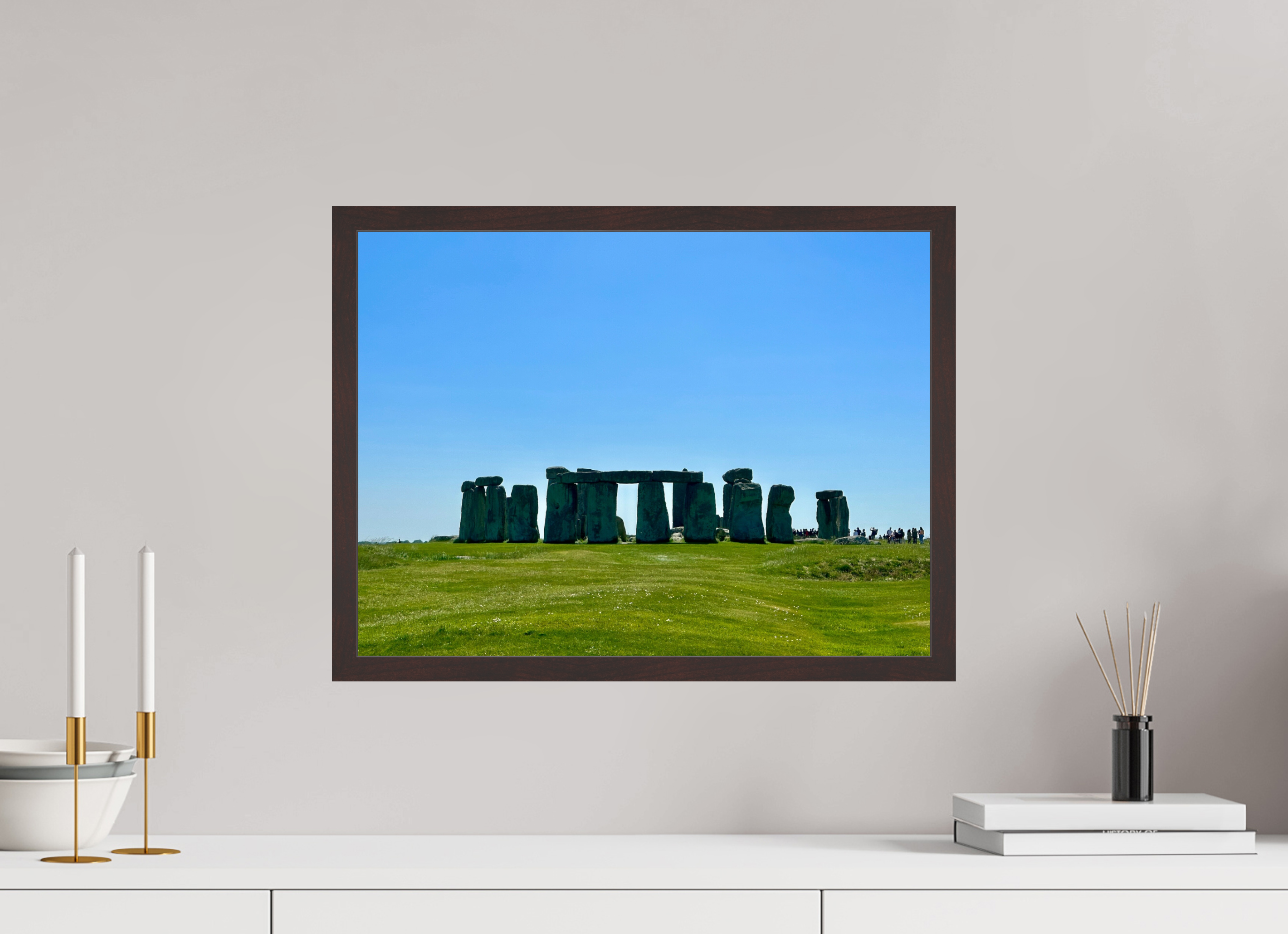 20 x 15″, ArtBox On Aluminum Dibond Stonehenge (Color, Variation 1)