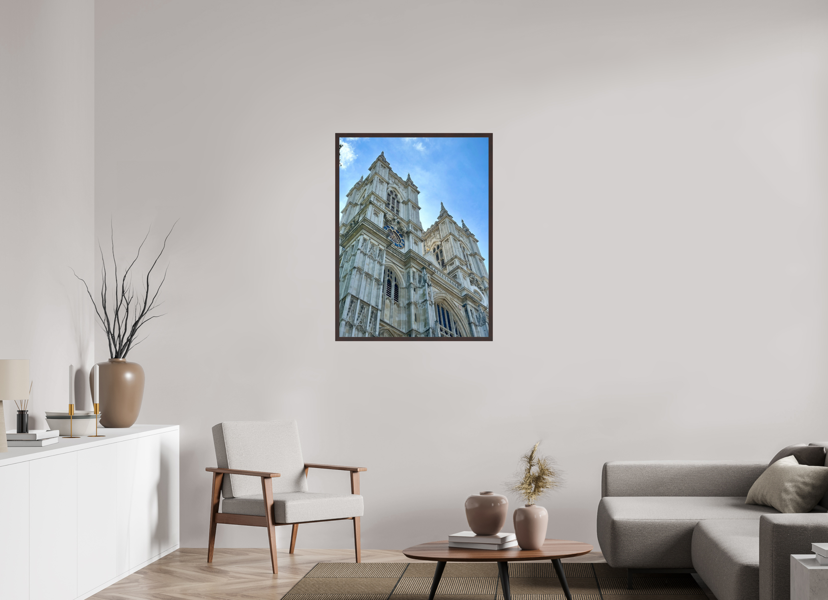 30 x 40″, ArtBox On Aluminum Dibond Westminster Abbey (Alternate View)