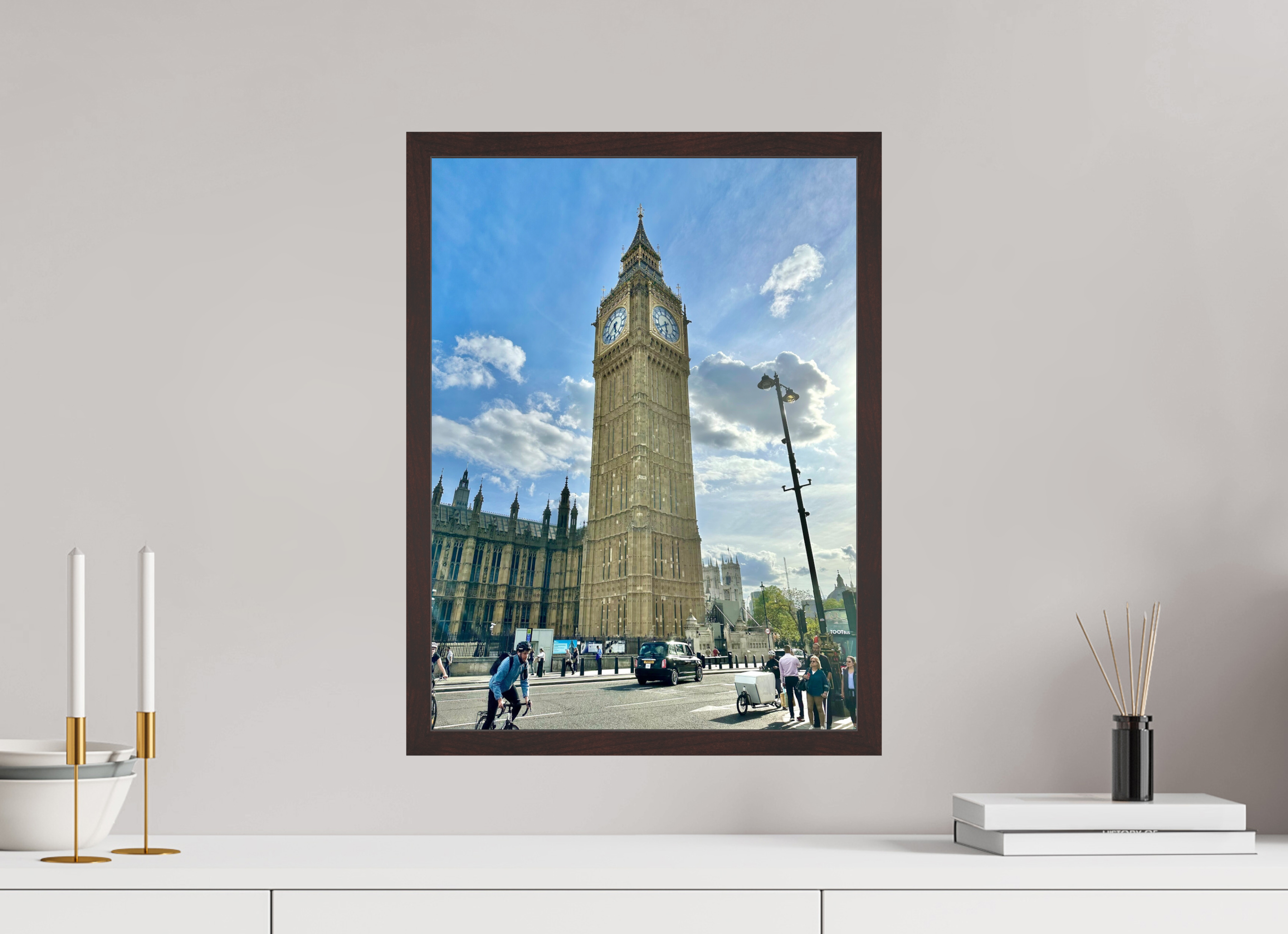 15 x 20″, ArtBox On Aluminum Dibond Elizabeth Tower