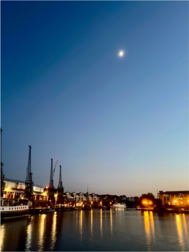 Main image Moonset Over Bristol