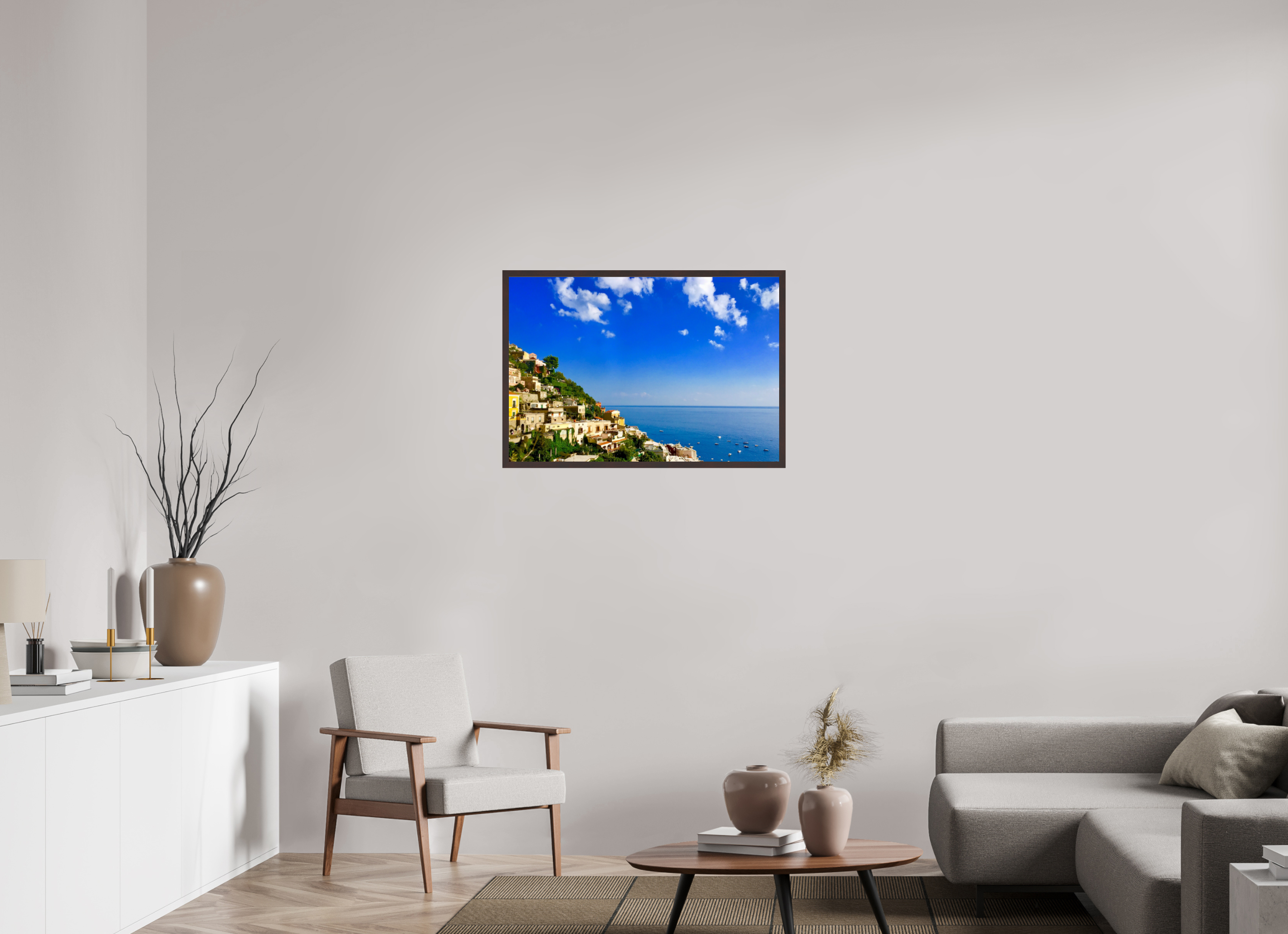 34.8 x 24″, ArtBox On Aluminum Dibond Positano