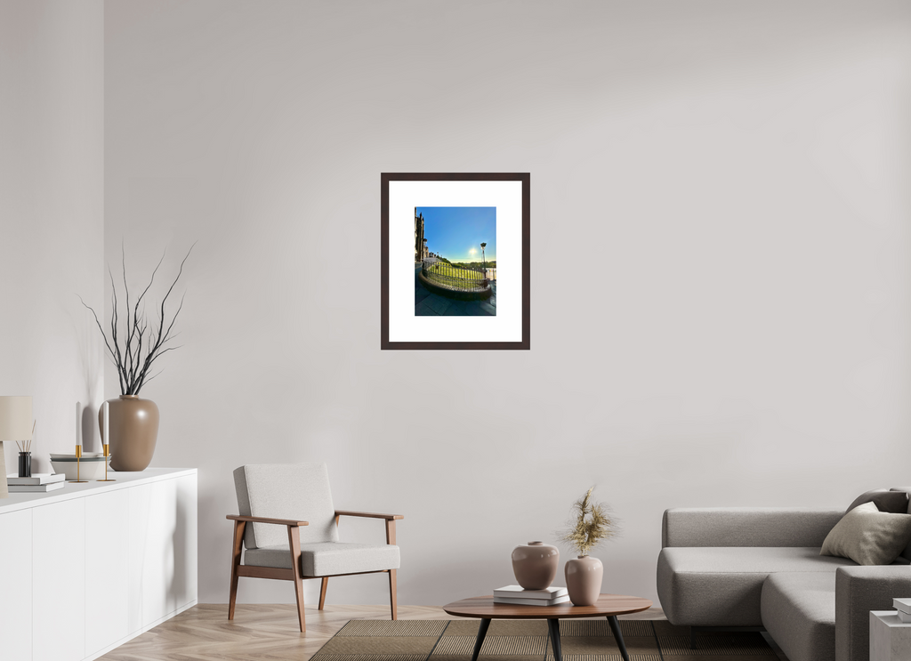 15 x 20″, Framed, Alder Brown, Color Print The Mound