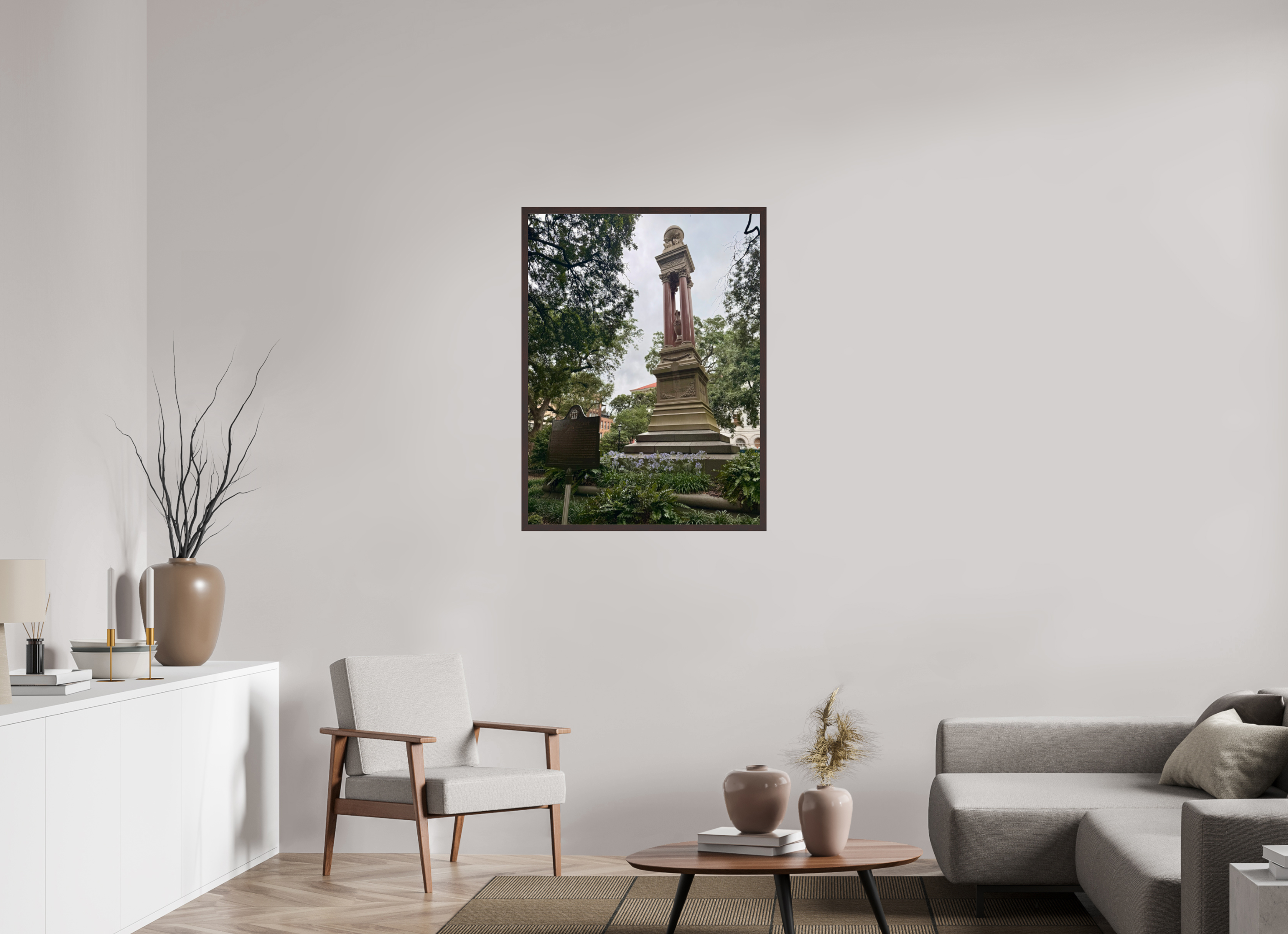 30 x 40″, ArtBox On Aluminum Dibond Wright Square