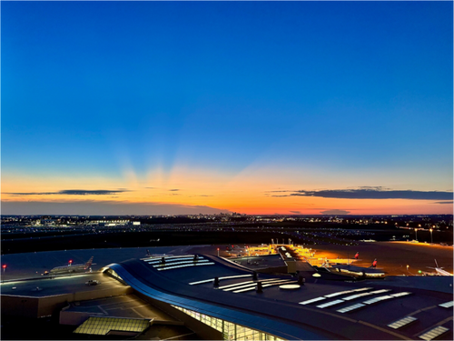 Main image BNA, Dusk