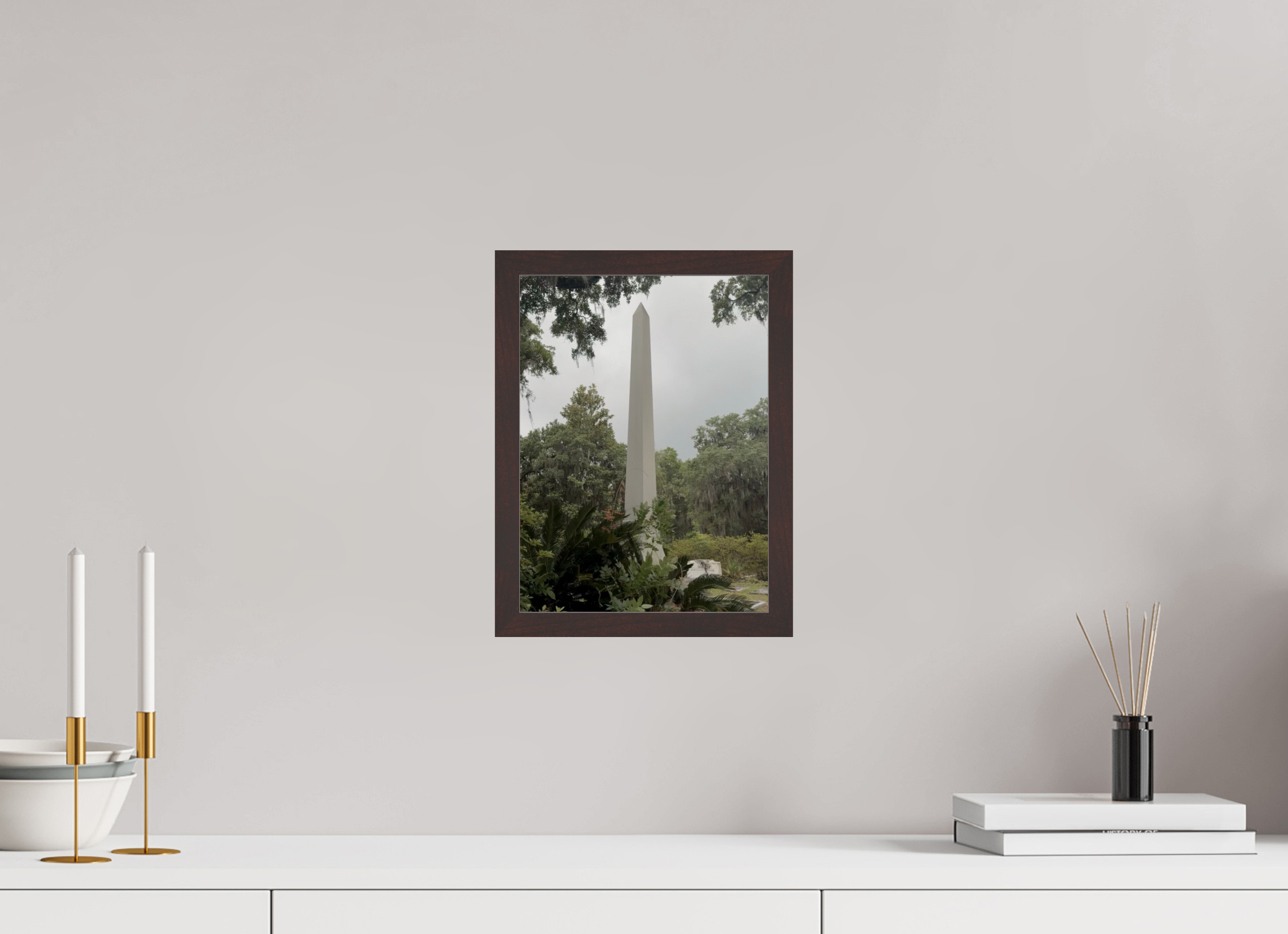 9 x 12″, ArtBox On Aluminum Dibond Bonaventure Cemetery
