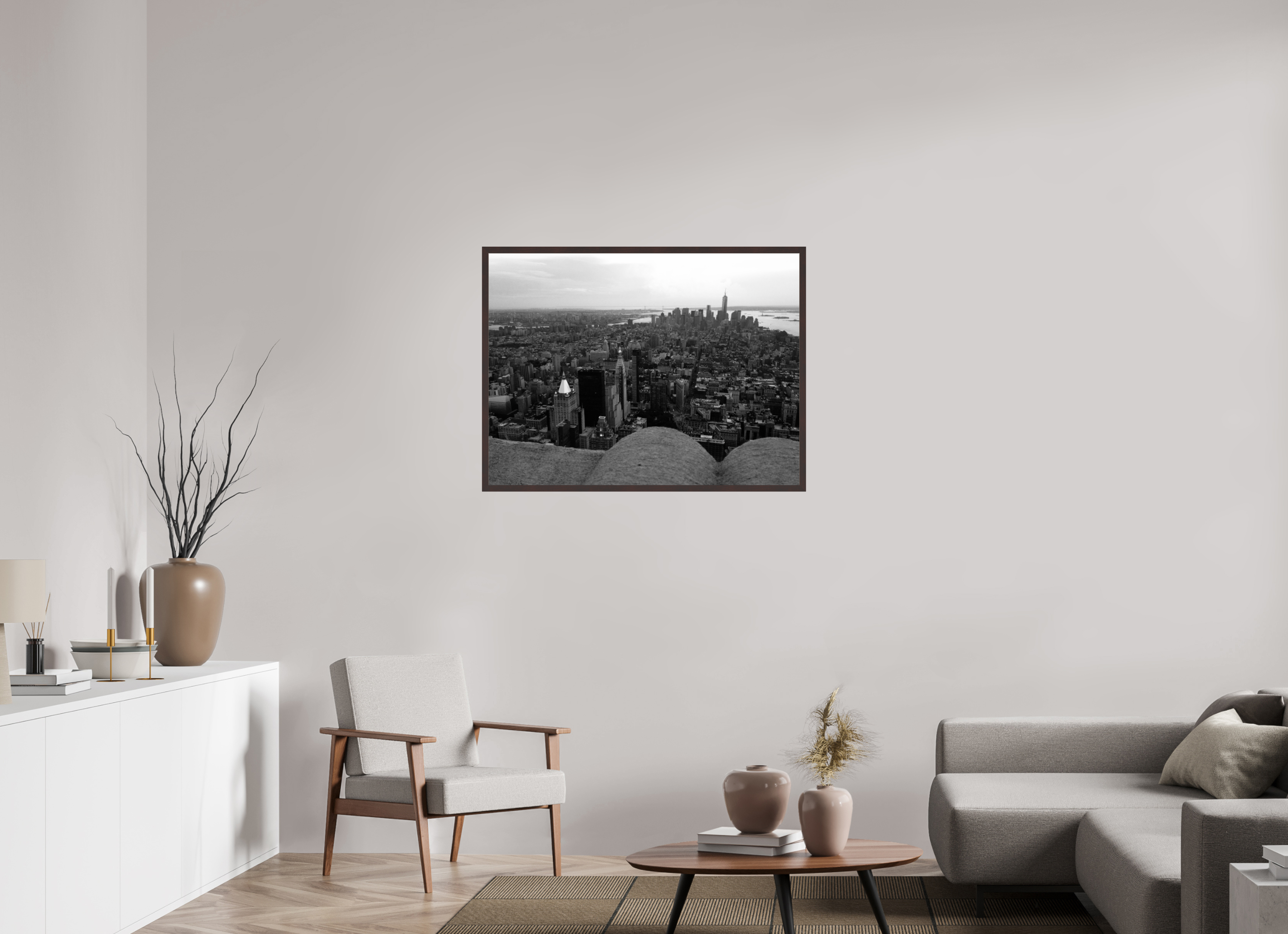 40 x 30″, ArtBox On Aluminum Dibond View of Manhattan from the Empire State