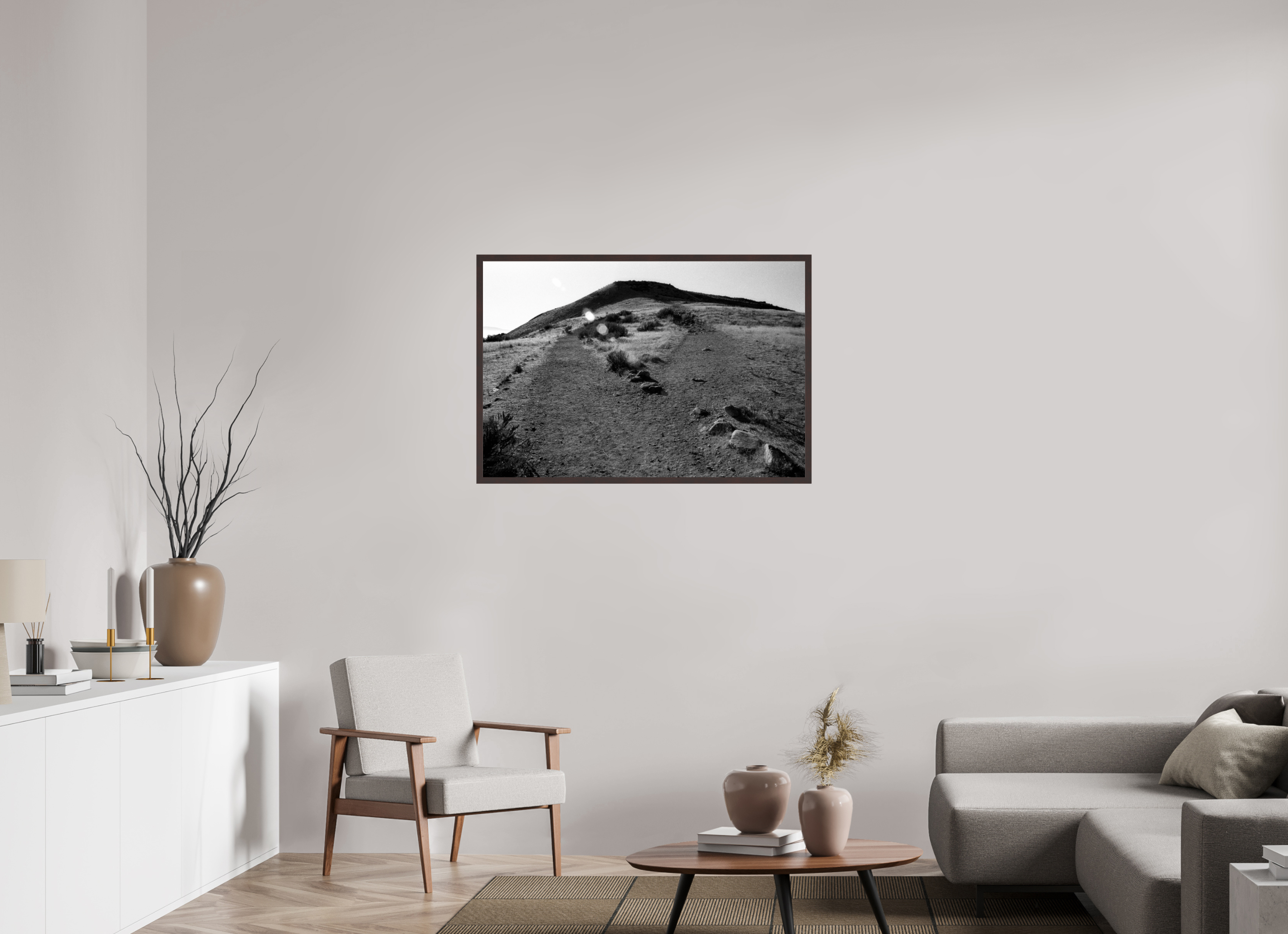 41.4 x 28″, ArtBox On Aluminum Dibond Hill Near Salt Lake