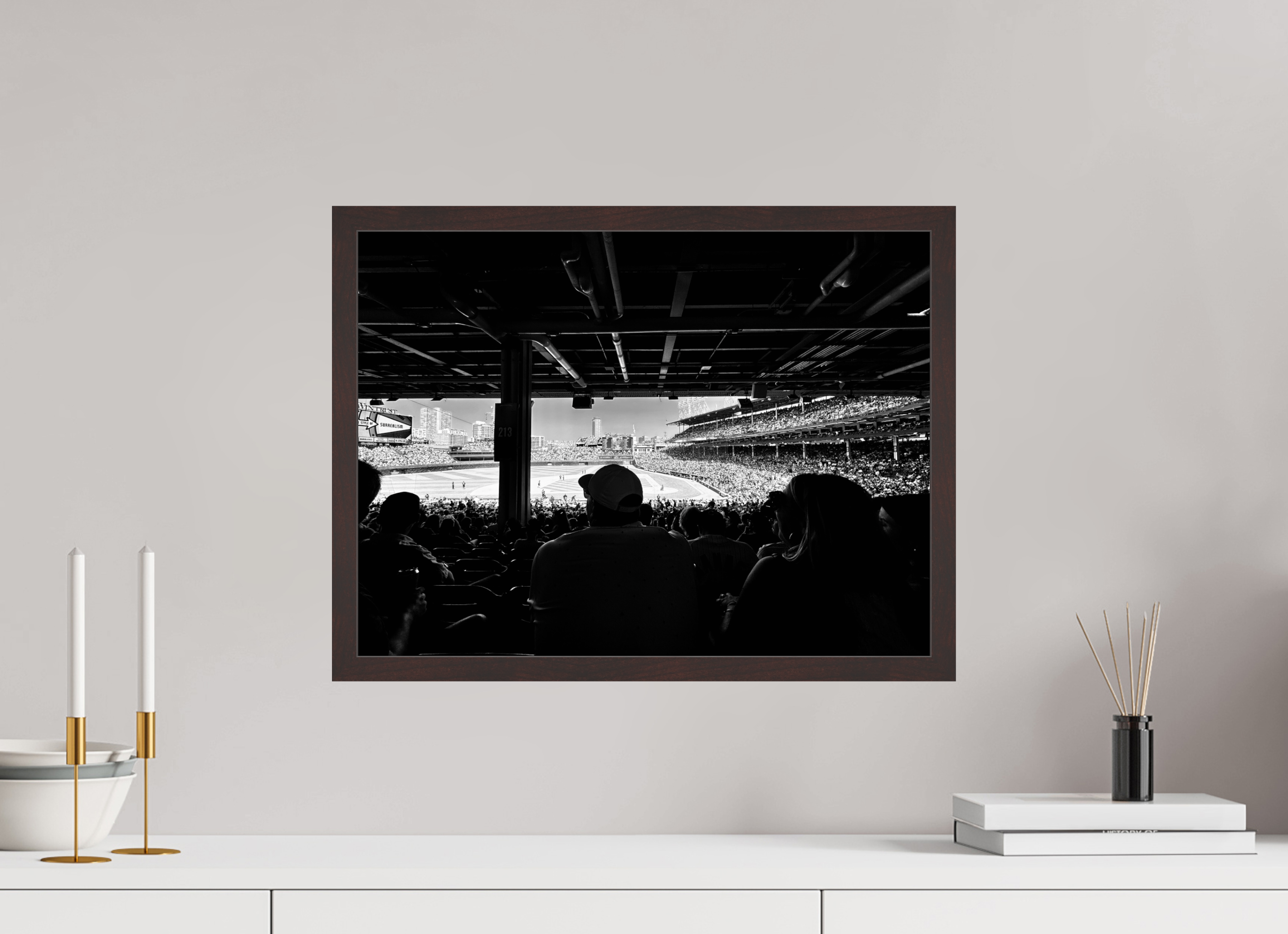 20 x 15″, ArtBox On Aluminum Dibond At Wrigley Field