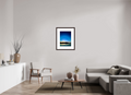 18 x 24″, Framed, Alder Brown, Color Print Dusk, Cordell Hull Reservoir