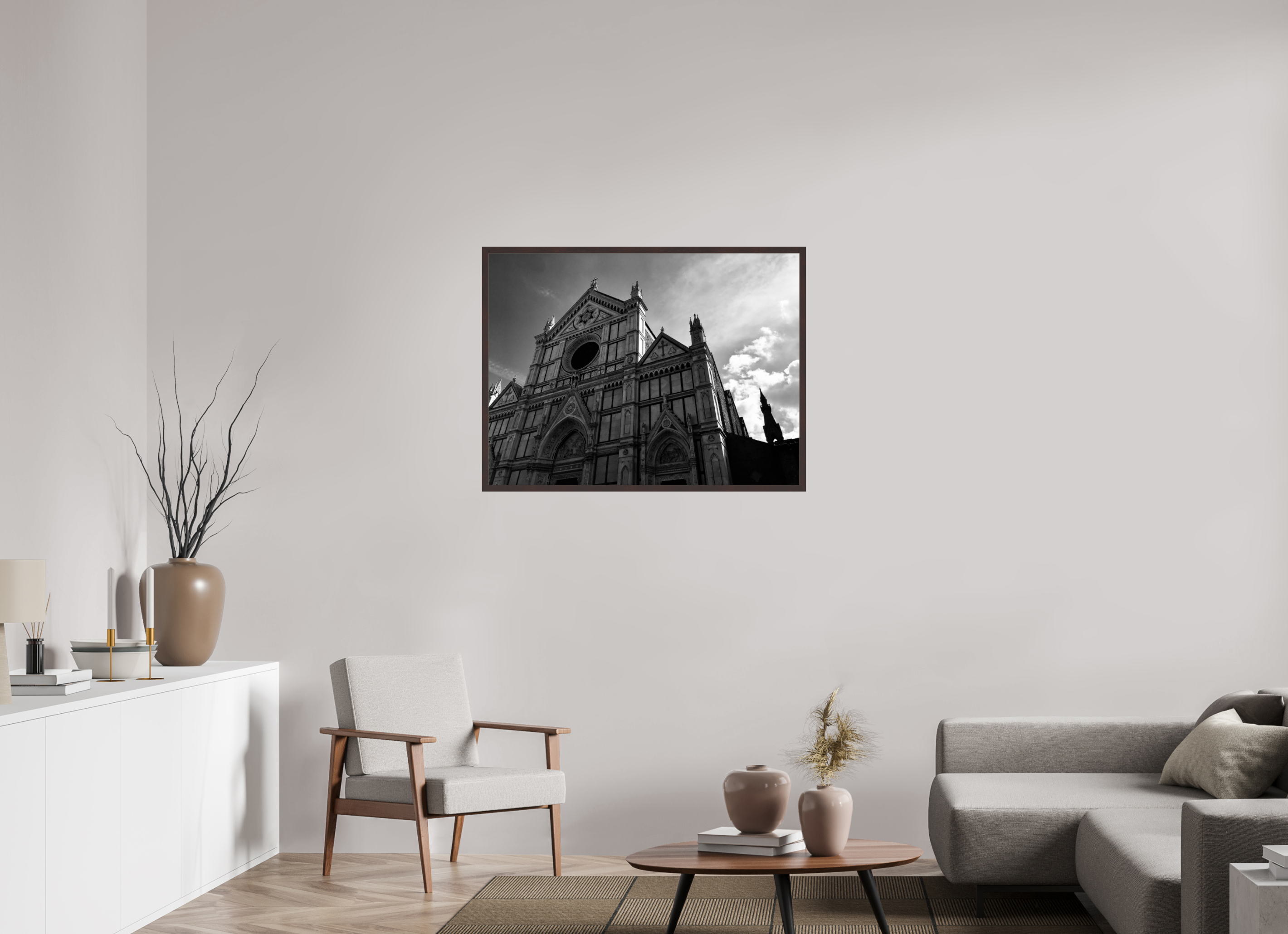 40 x 30″, ArtBox On Aluminum Dibond Santa Croce