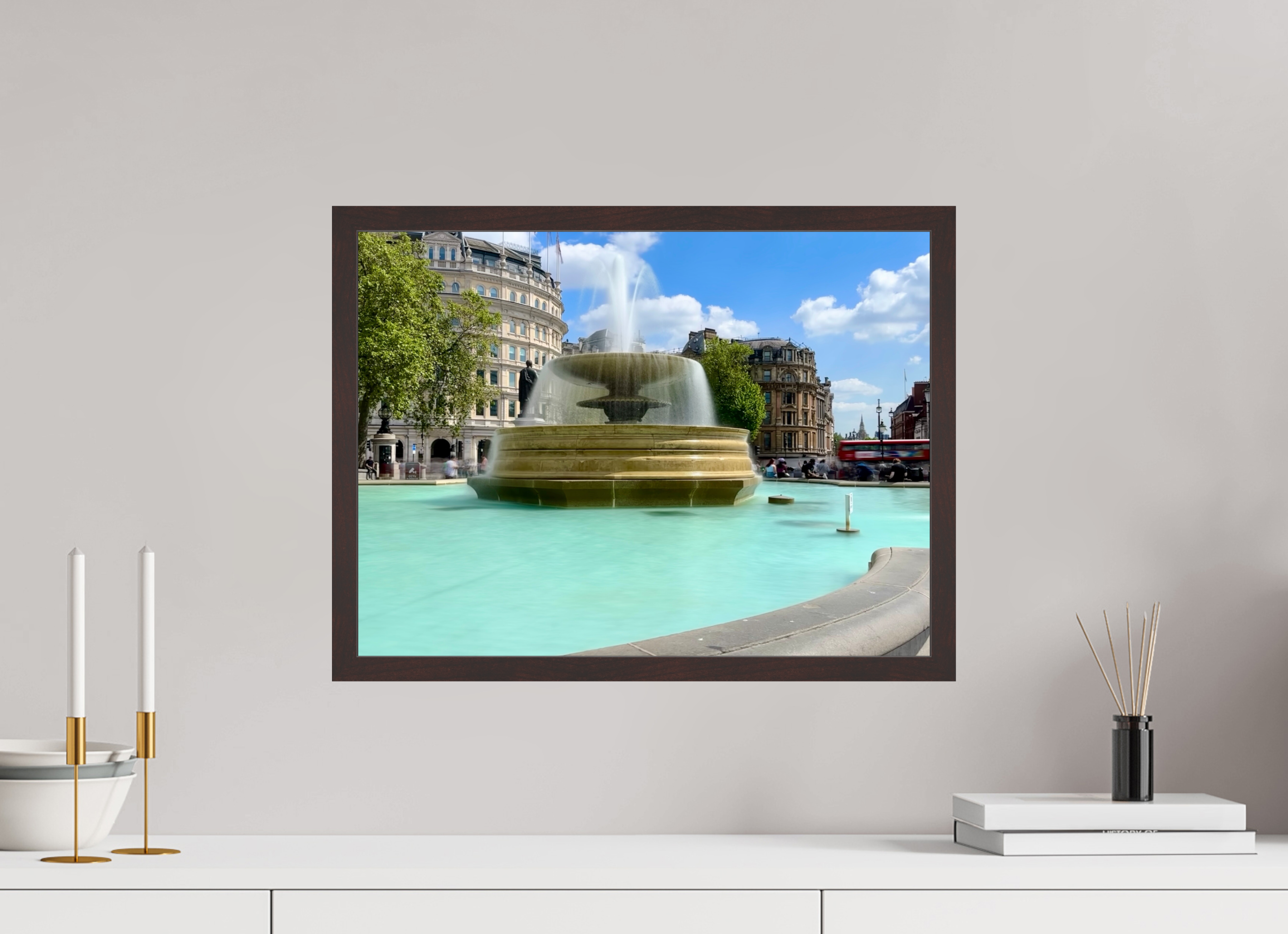 20 x 15″, ArtBox On Aluminum Dibond Trafalgar Square