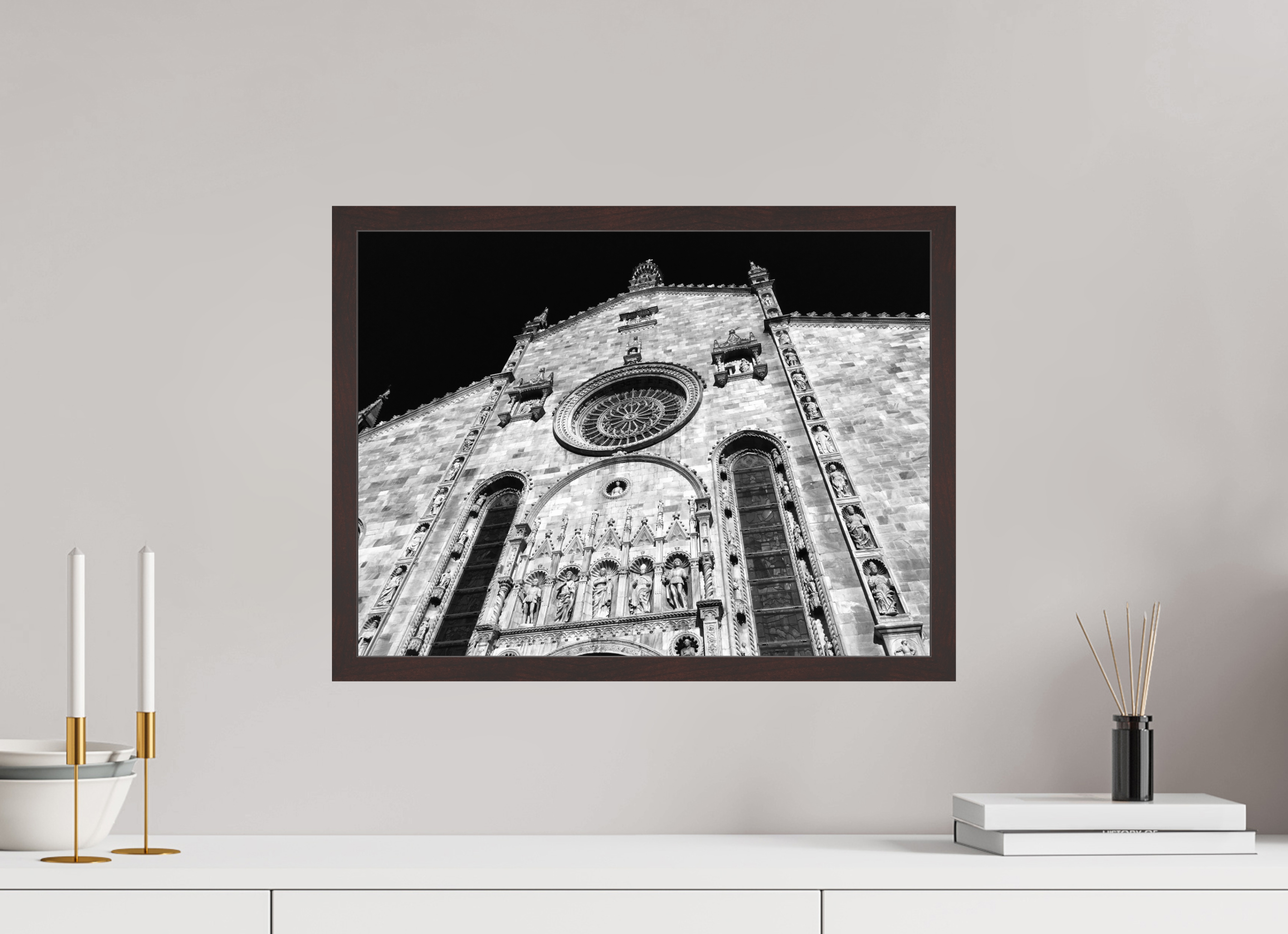 20 x 15″, ArtBox On Aluminum Dibond Como Cathedral
