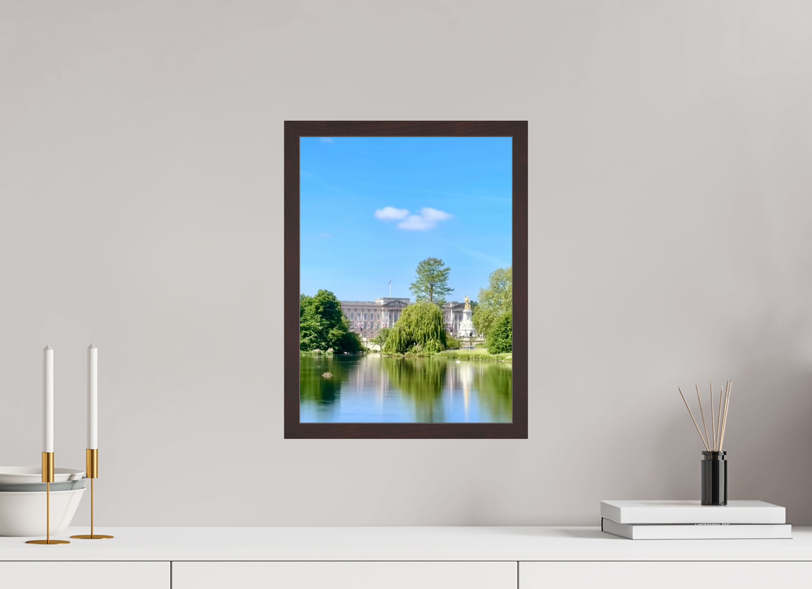 12 x 16″, ArtBox On Aluminum Dibond Buckingham Palace