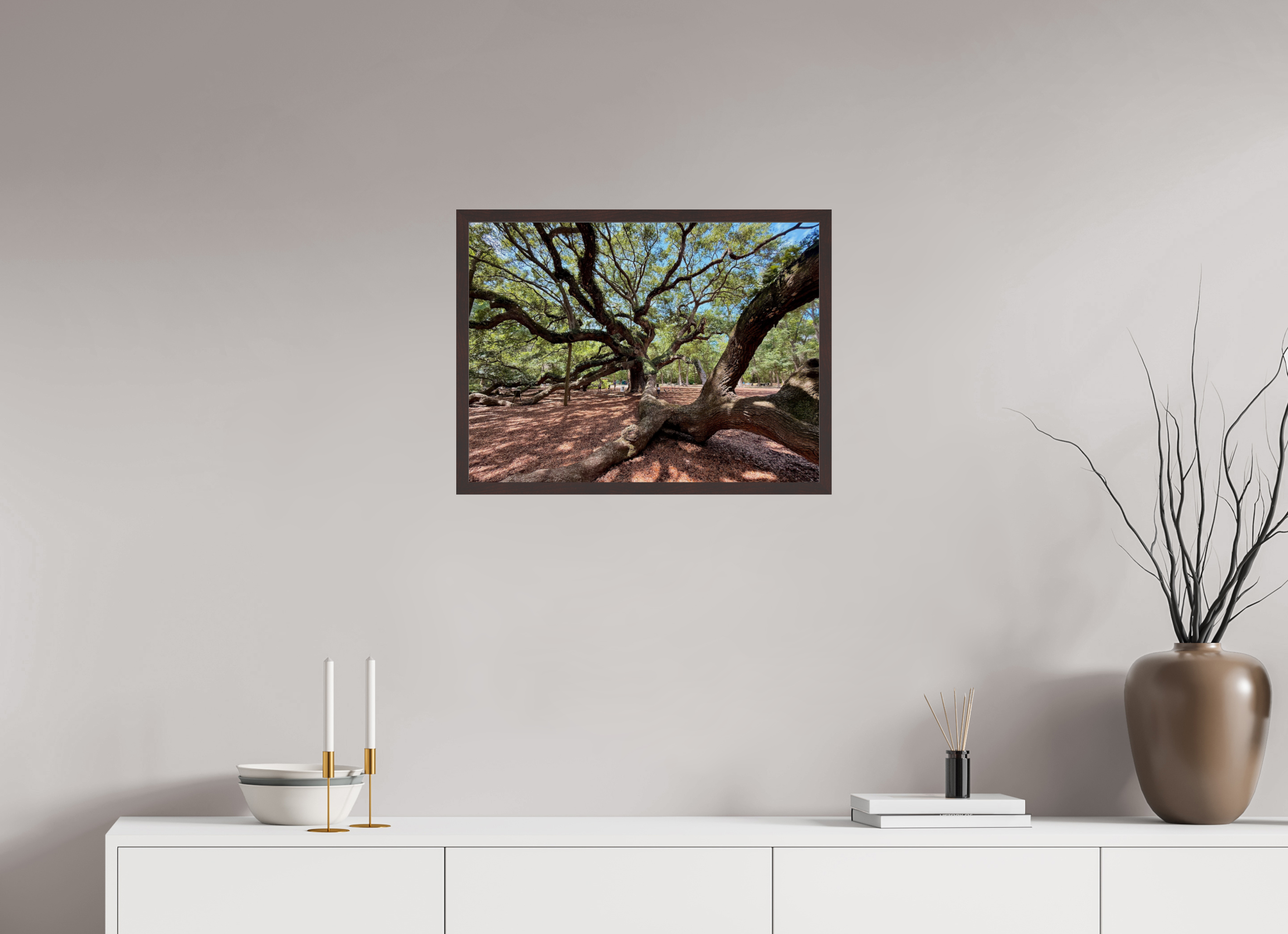 24 x 18″, ArtBox On Aluminum Dibond Angel Oak