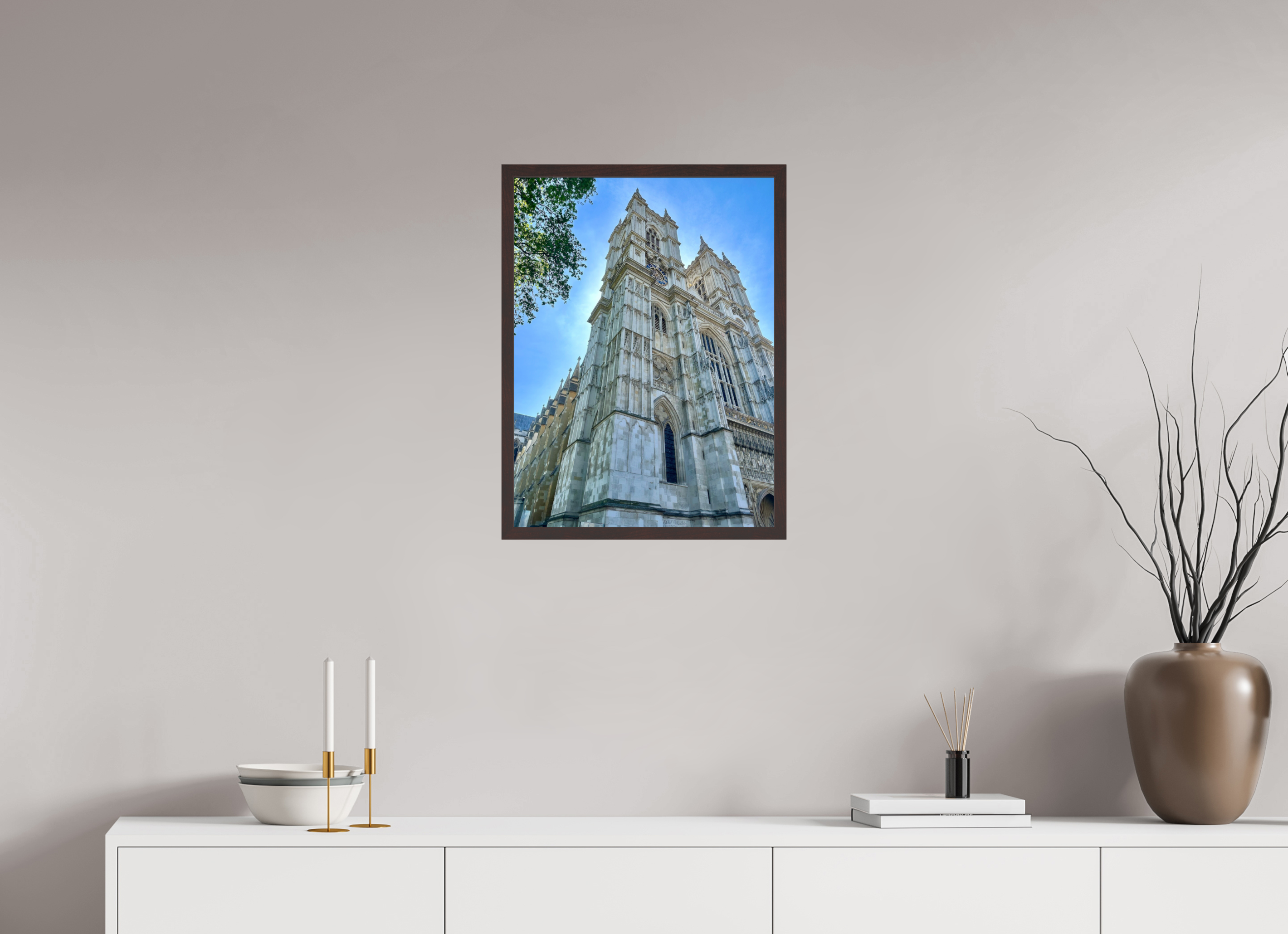 18 x 24″, ArtBox On Aluminum Dibond Westminster Abbey