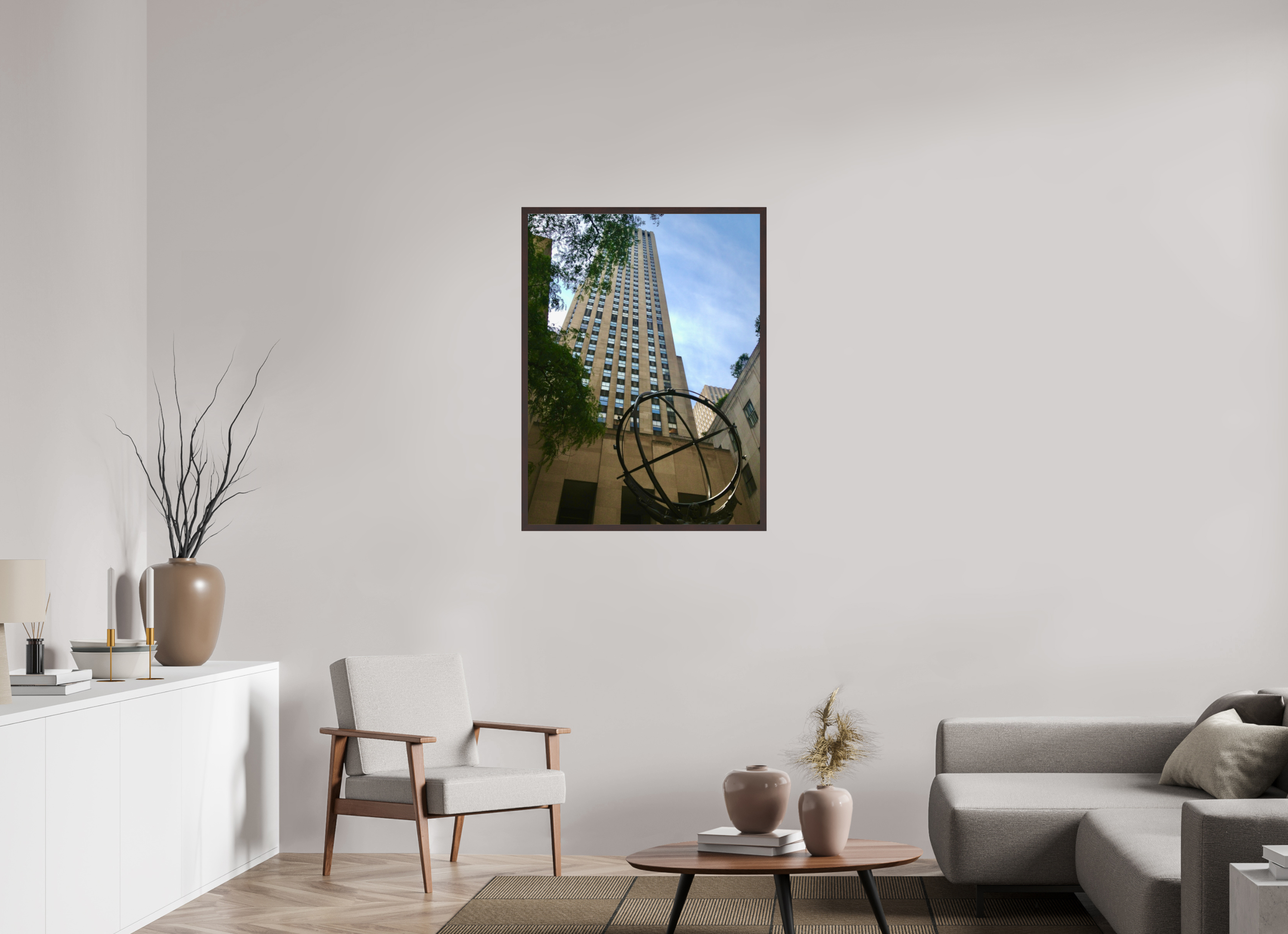 30 x 40″, ArtBox On Aluminum Dibond Atlas Carrying the Weight of the World